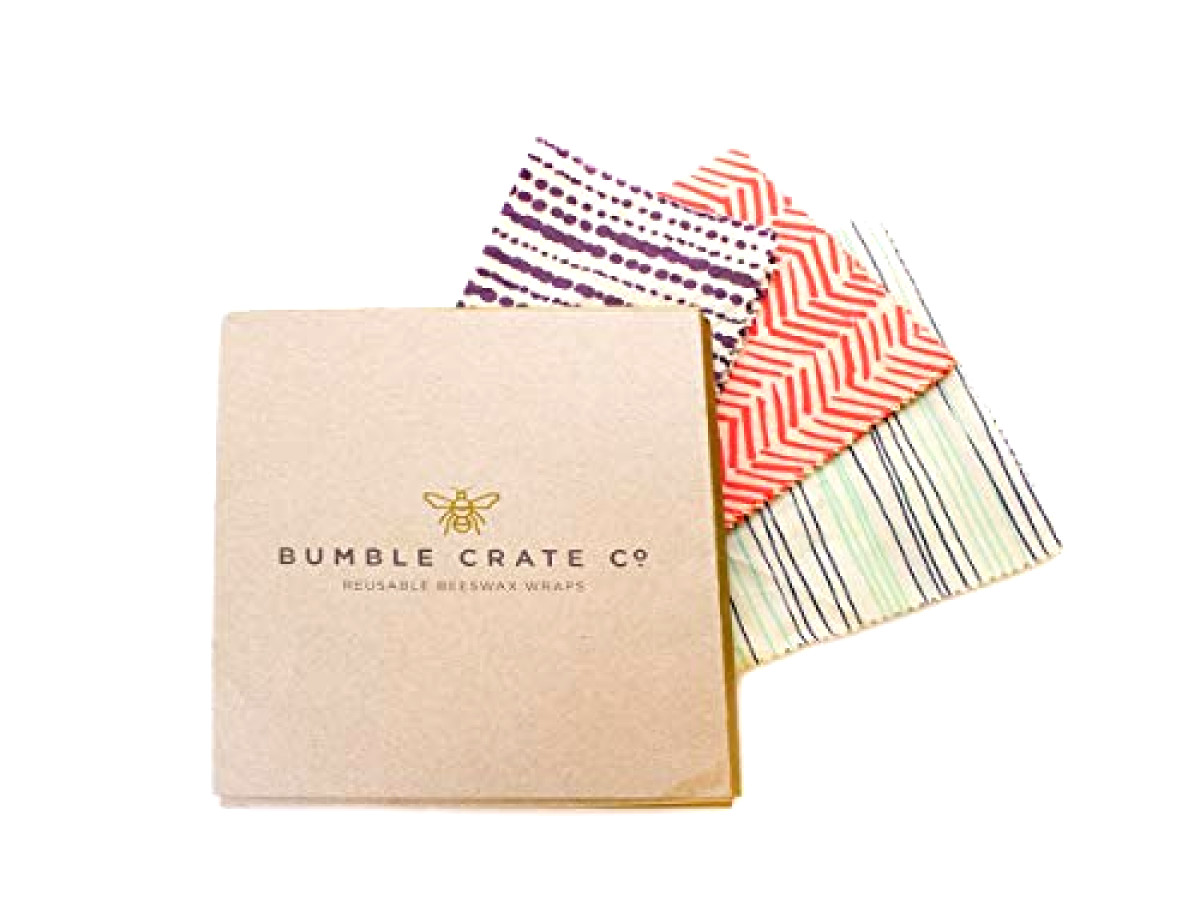 6 Pack Reusable Bee’s Wax Wrap All Natural and ORGANIC Eco Friendly Bees Wax New