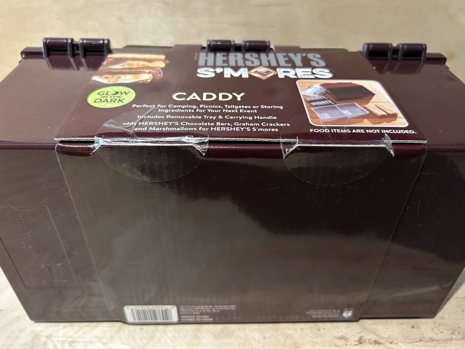 Hershey’s S’mores Caddy Tray Organizer Food Items Not Included Brand New GiD