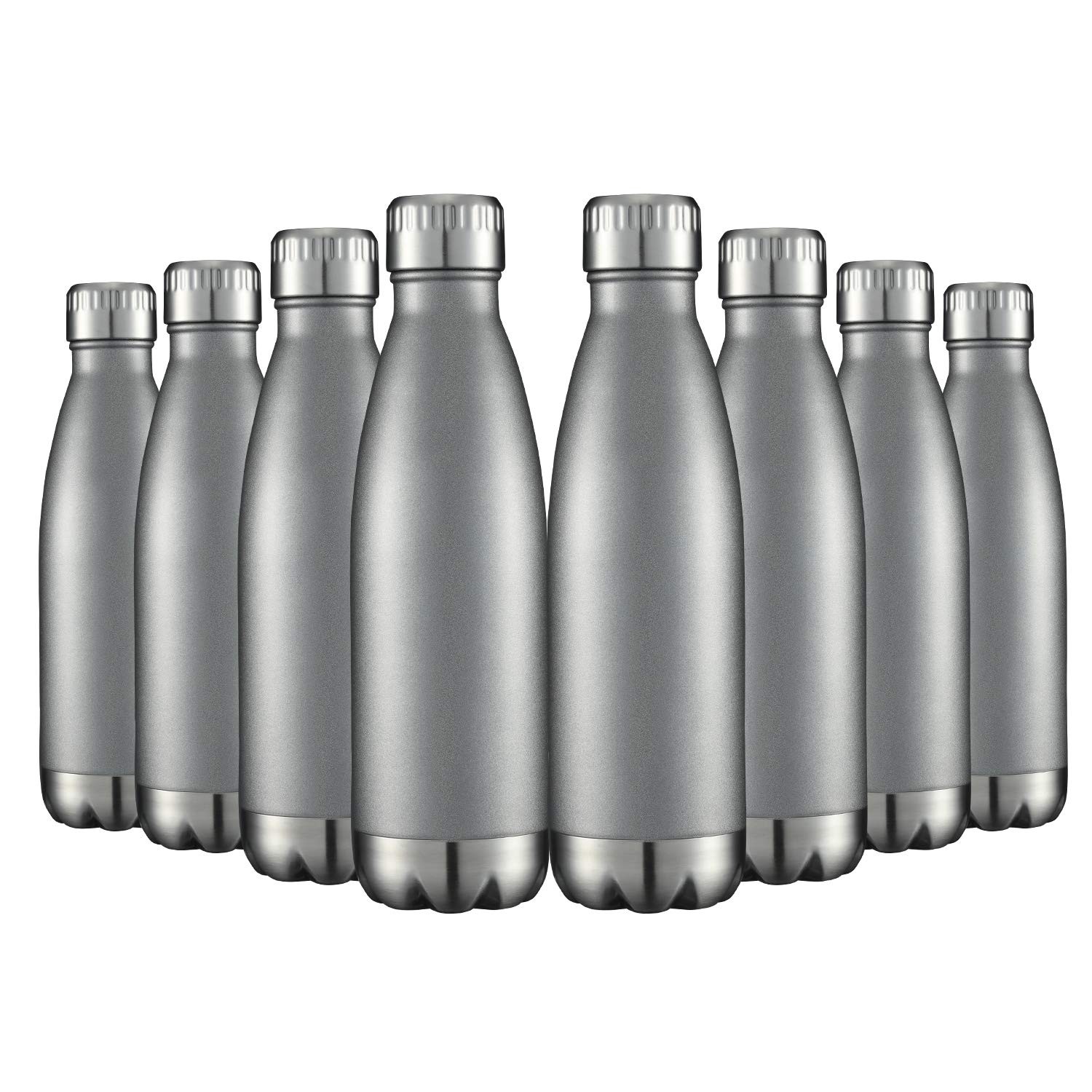 Hasle Outfitters 17Oz Stainless Steel Water Bottles Bulk Vacuum Insulated Water