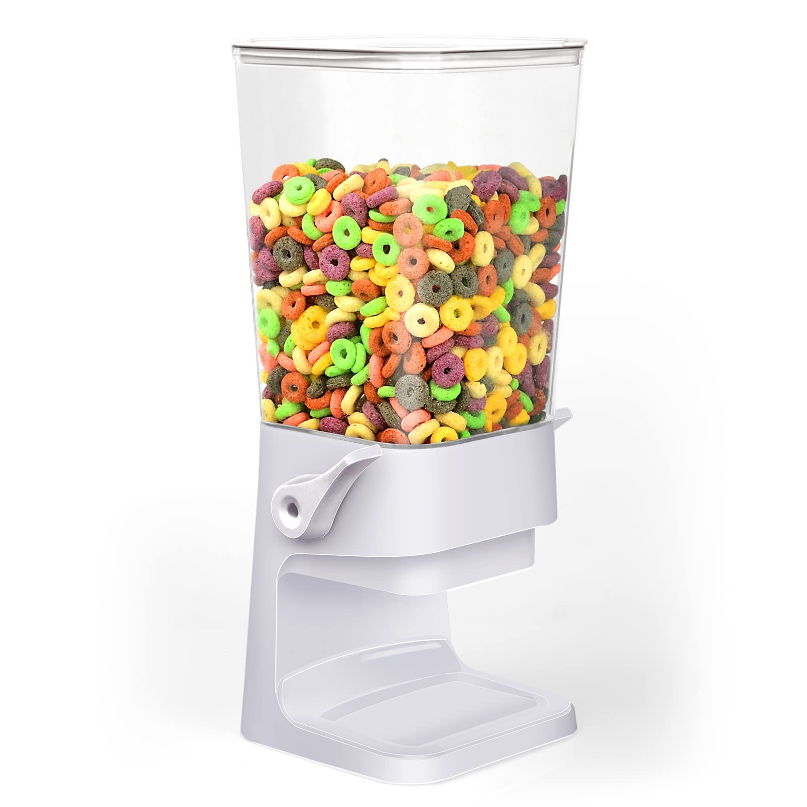 Cereal Dispenser Countertop 2 Pack 5.5 Qt Large Cereal Storage Container Hold…