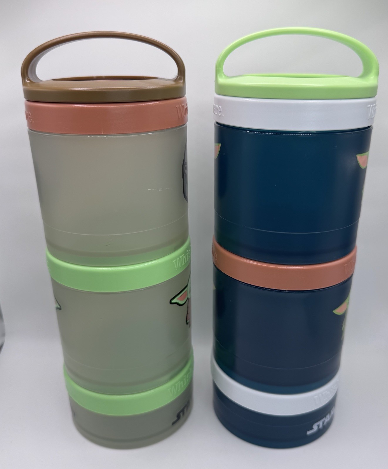 Whiskware Star Wars Mandalorian Grogu Snack Containers Set of 2