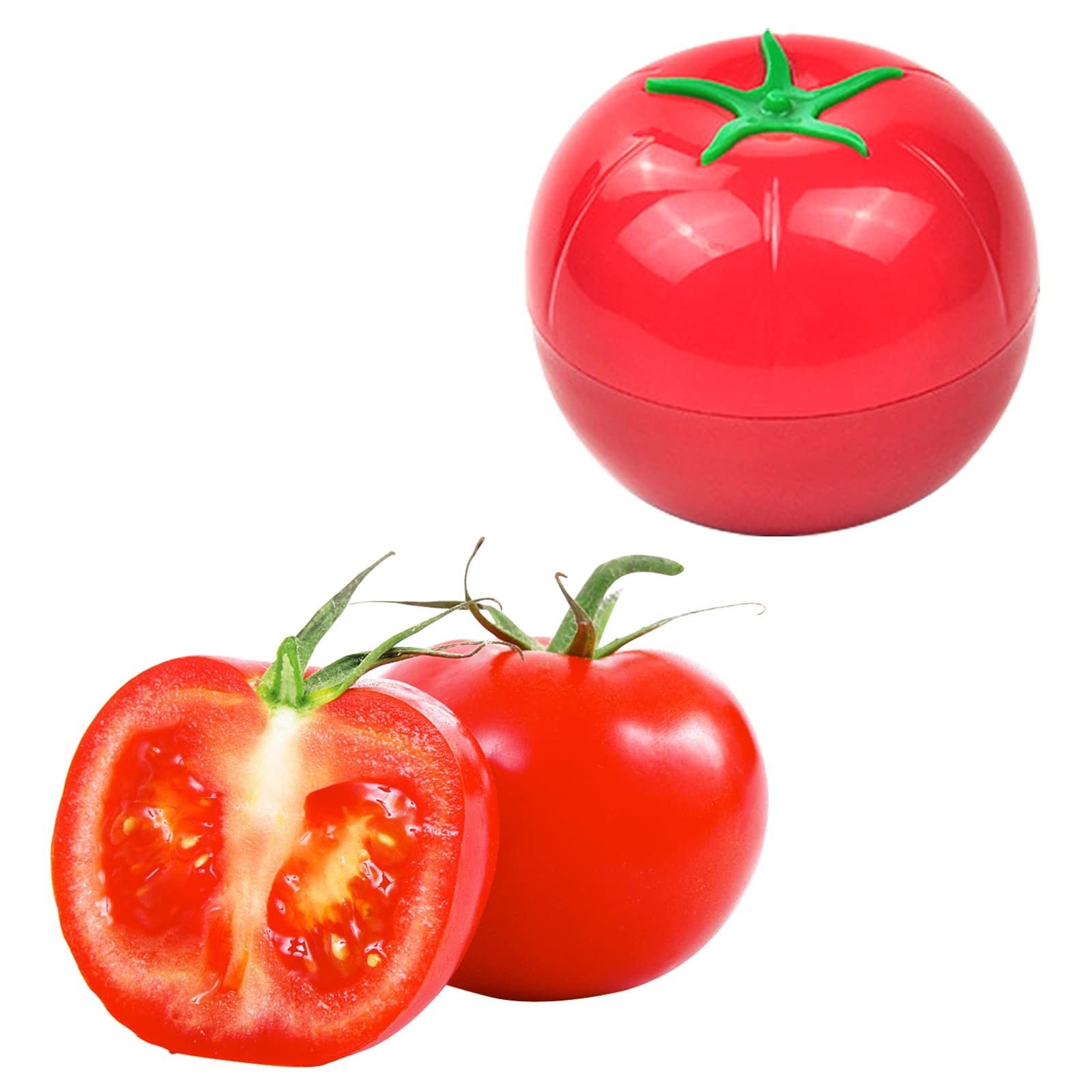 LICHMA 5pcs Plastic Vegetable Storage Box Lemon Onion Tomato Green 5Pcs
