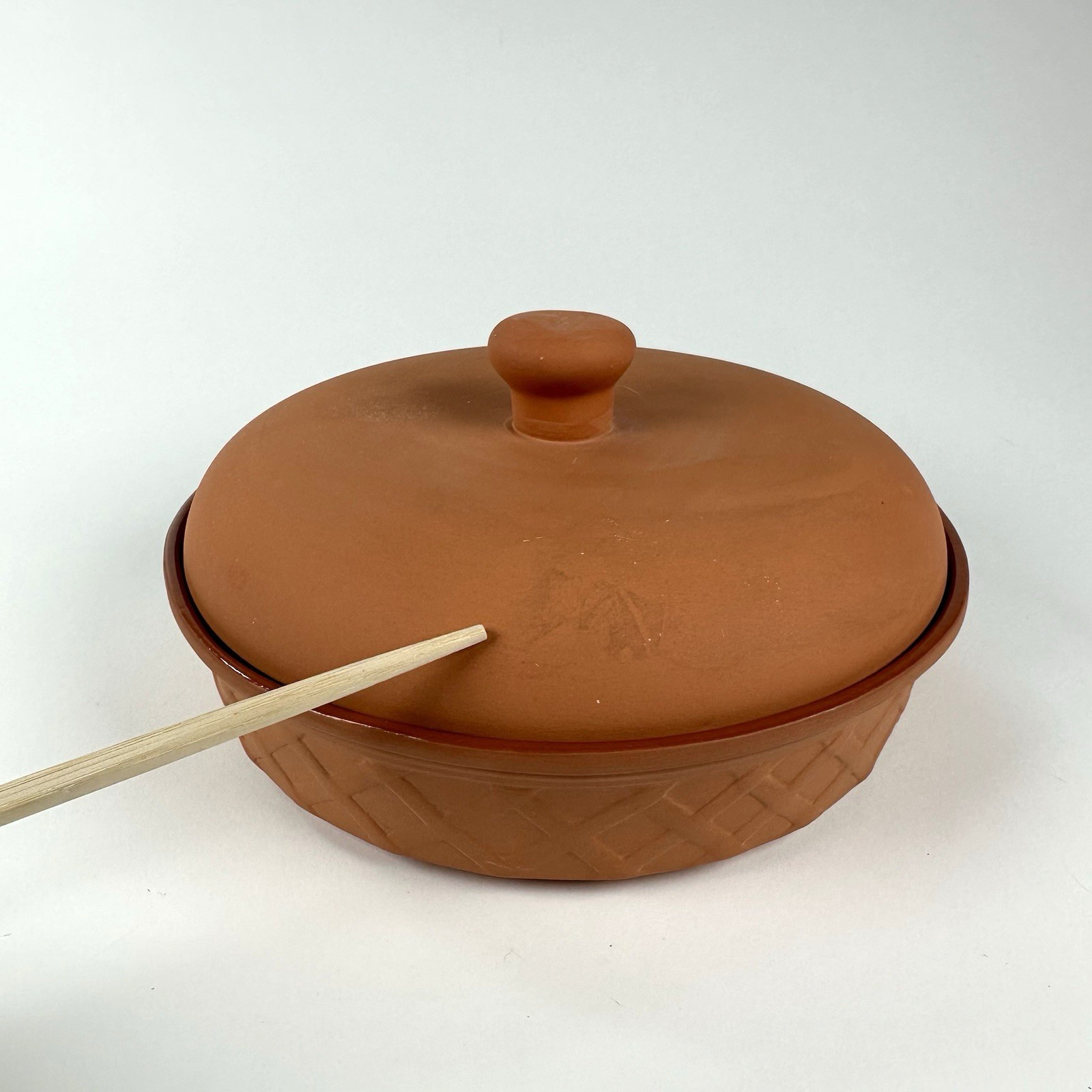 Fox Run Terra Cotta Tortilla Warmer Microwavable Glazed 6.5″ Interior Width 3943