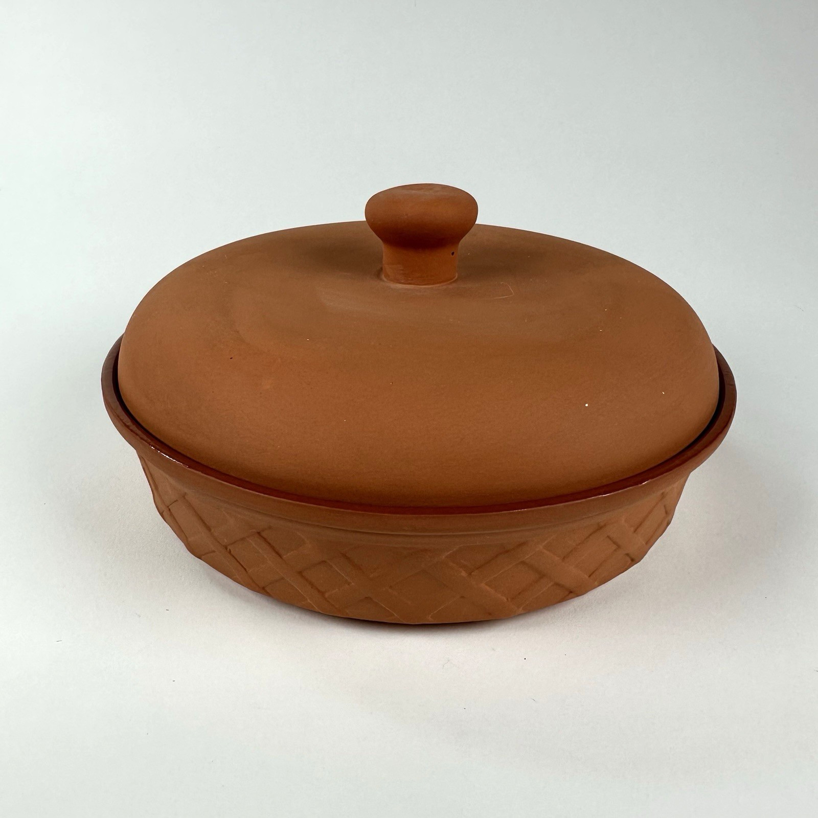 Fox Run Terra Cotta Tortilla Warmer Microwavable Glazed 6.5″ Interior Width 3943