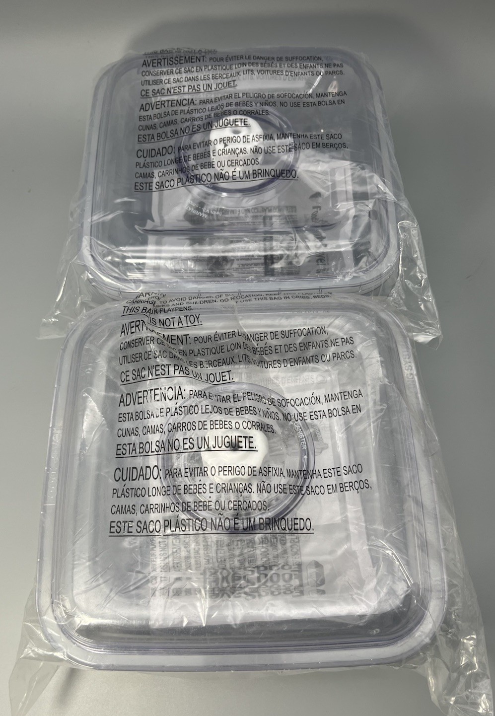 2 – FoodSaver Square Vacuum Sealing 2.25 Qt Marinating Canister Marinade New