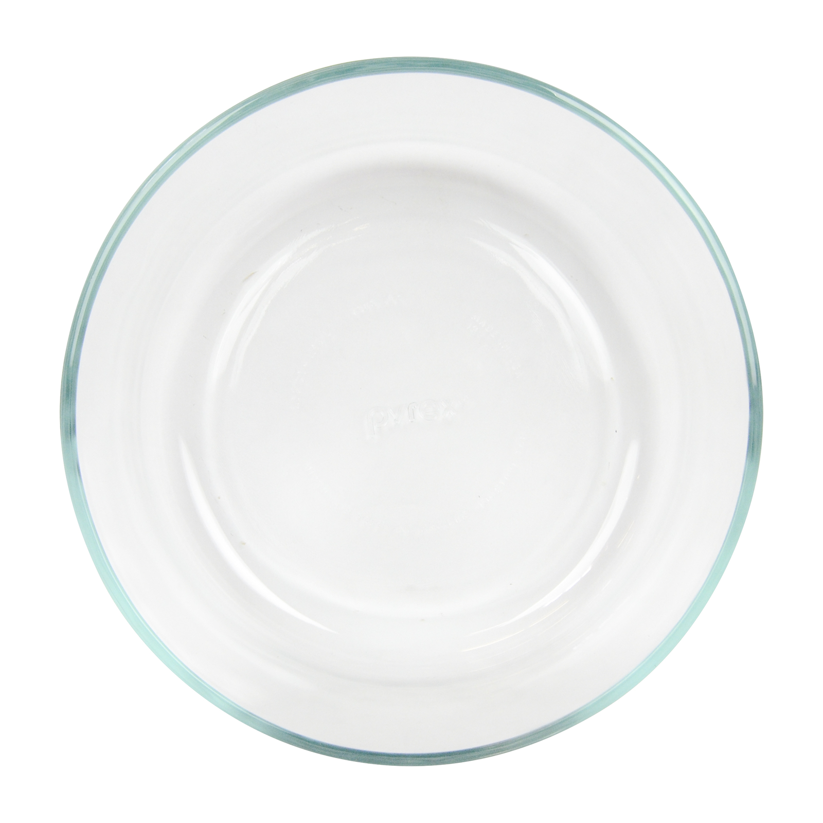 Pyrex 7203 7-Cup Glass Bowl & 7402-PC Amparo Blue Lid, Made in the USA (2-Pack)