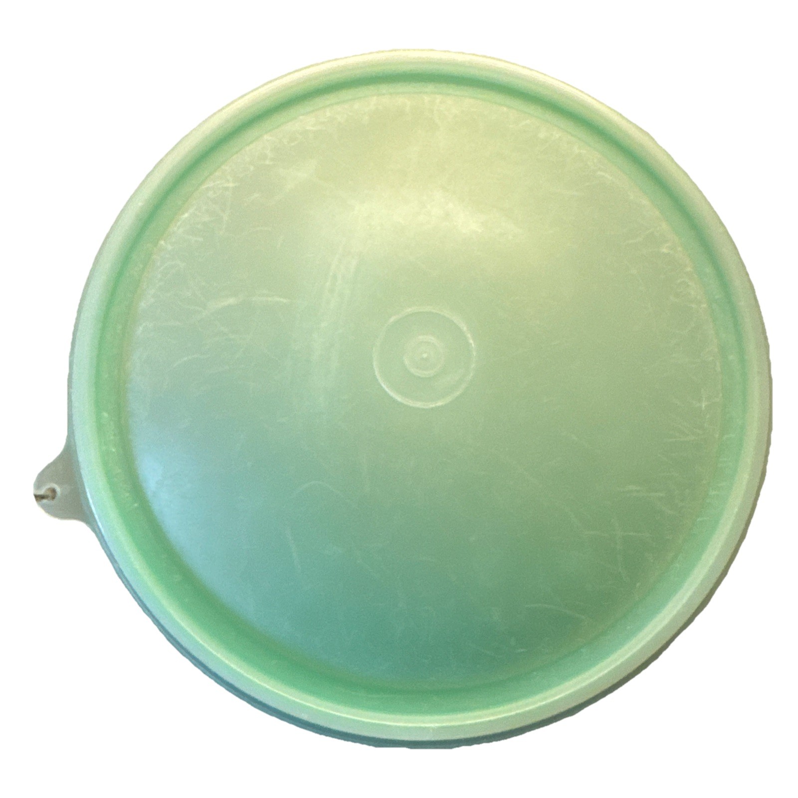 Vintage Tupperware Lettuce Keeper Jadeite Green #1424-1 With Lid