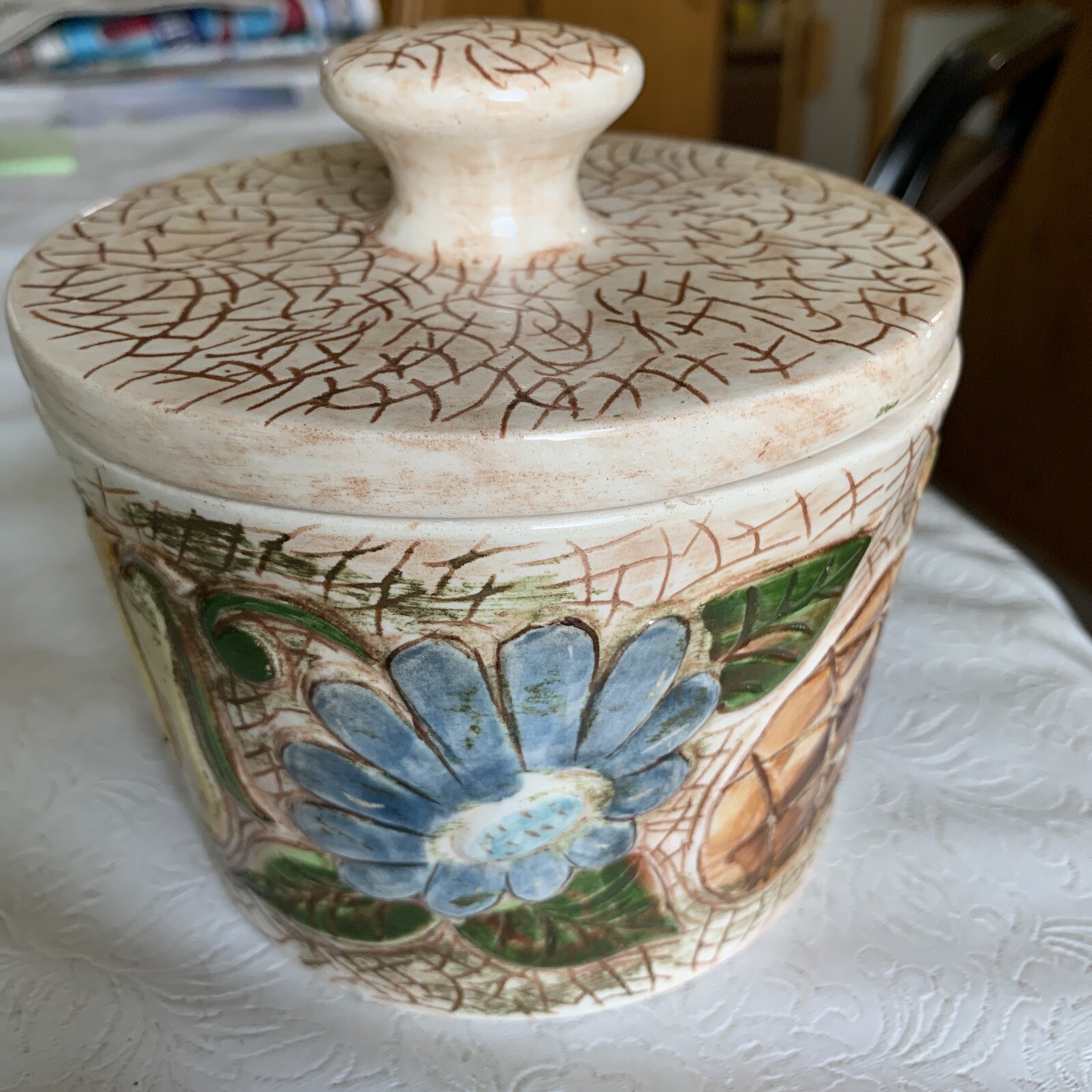Storage Container – Fruit & Flower Design