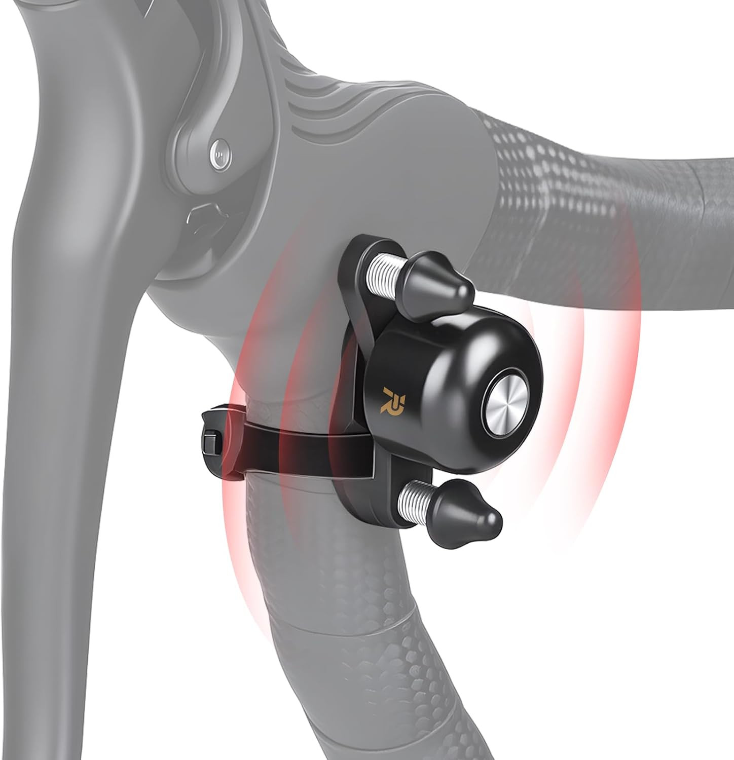 Bike Bells for Adults Max 100Db, Portable Copper Case Bicycle Bell Fits 22.2-31.