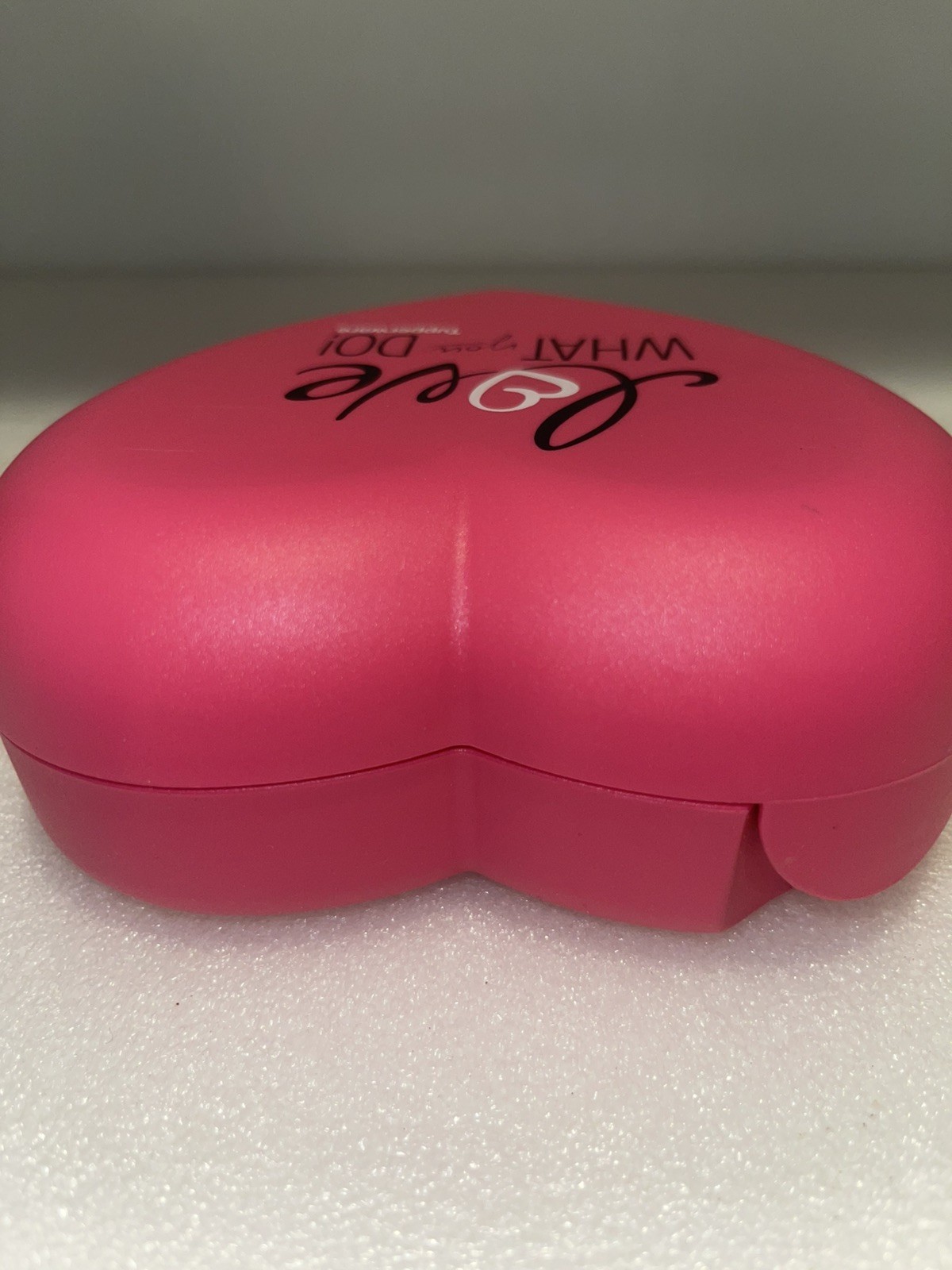 Tupperware Heart Shaped Storage Container Box Bright Pink – Love What You Do!