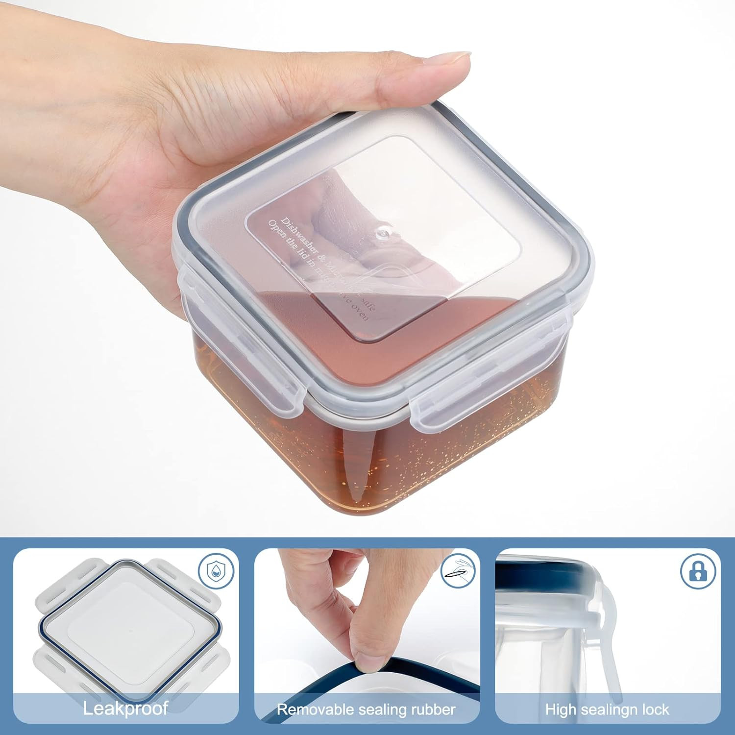 28 Pieces Food Storage Containers with Lids EXTRA LARGE Freezer Containers for F