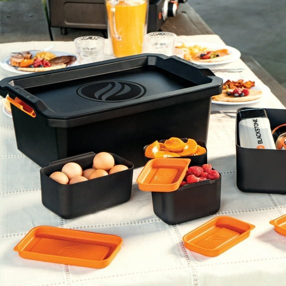10-Piece Storage Tote All-in-One Store & Serve System, W70