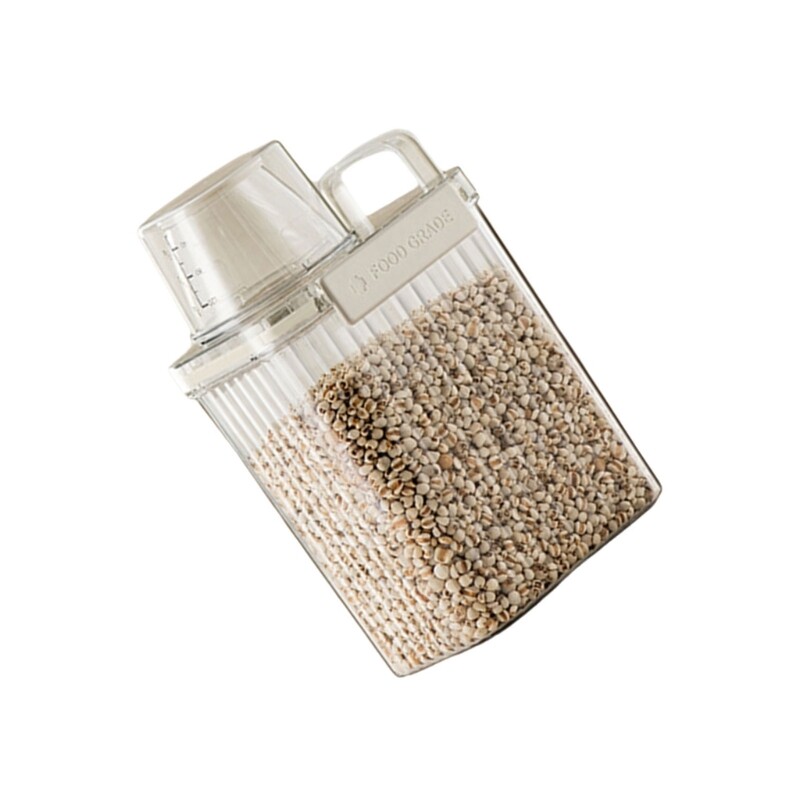 Practical Storage Box Convenient Rice Bucket Household Organization