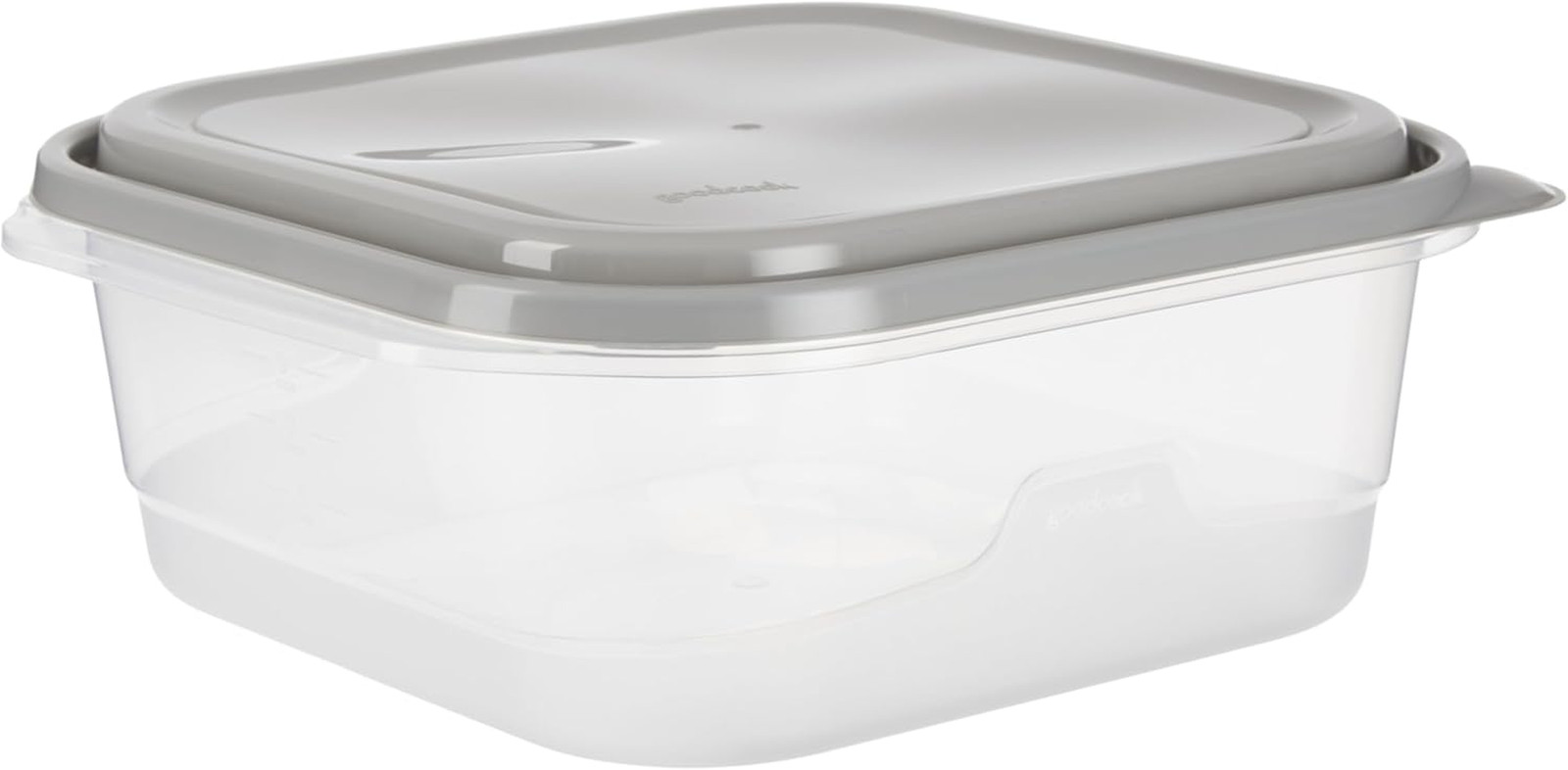Everyware Extra Large Square Food Storage Container, 2 Pack, BPA Free