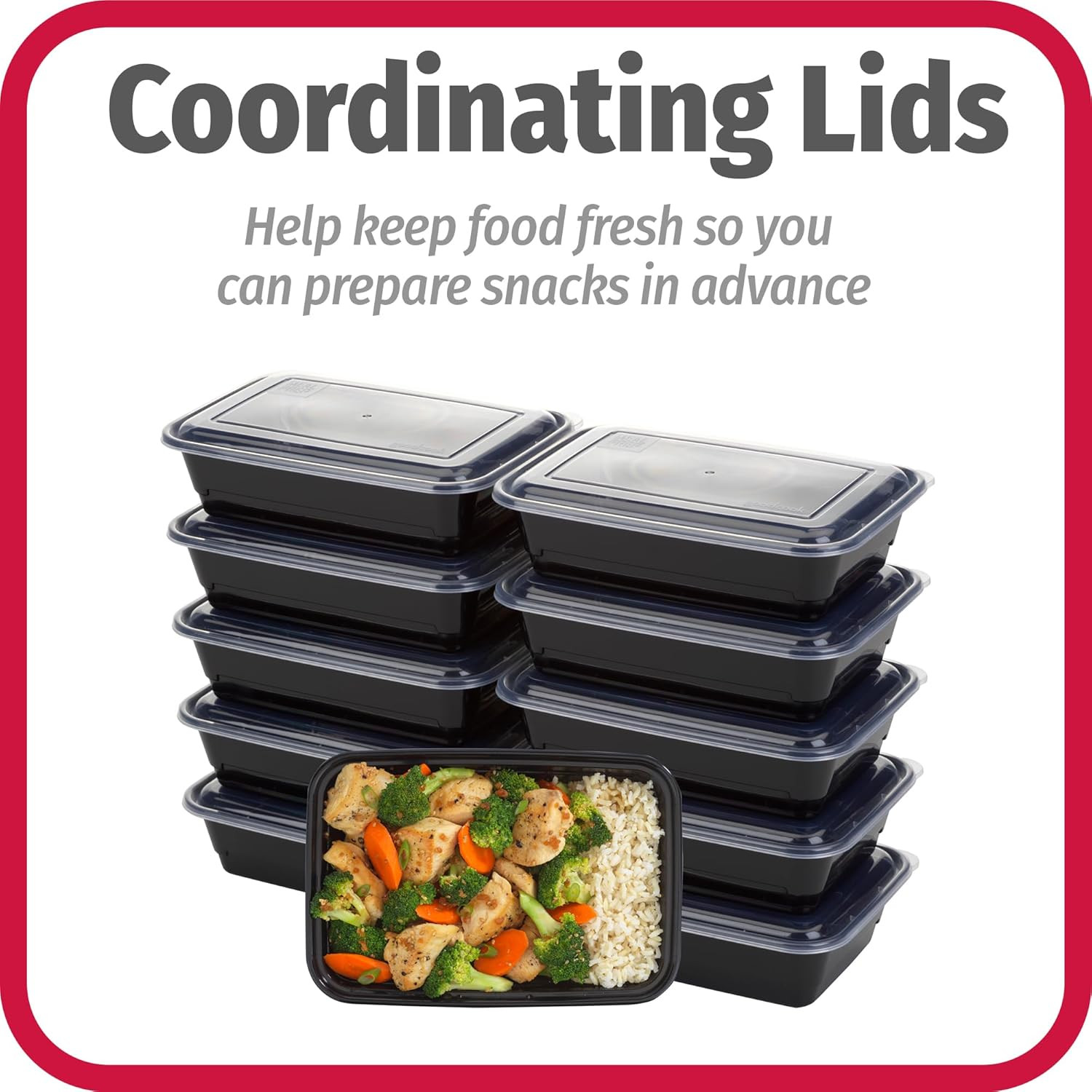 Meal Prep Containers, Single