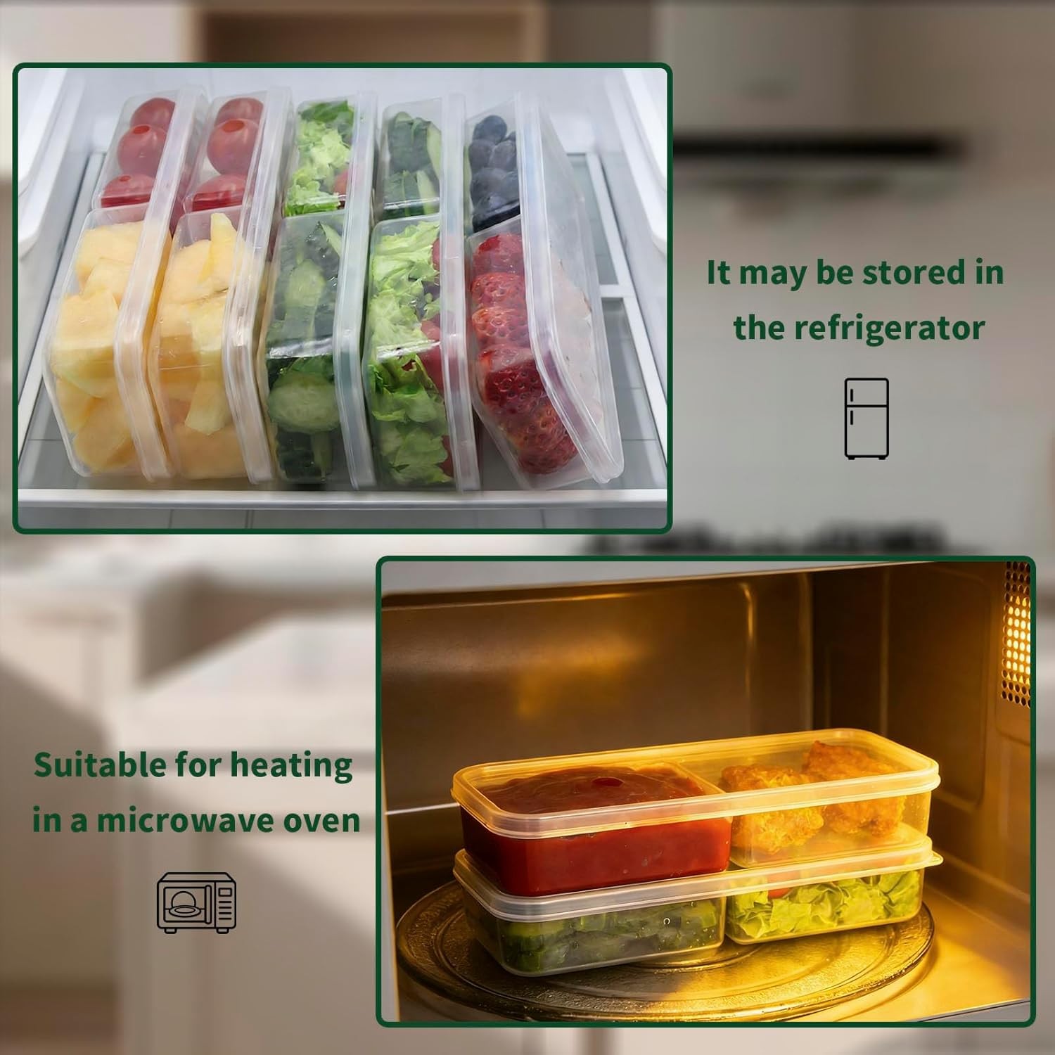 ,Reusable Snack Containers with Lids,Snack Pack Container