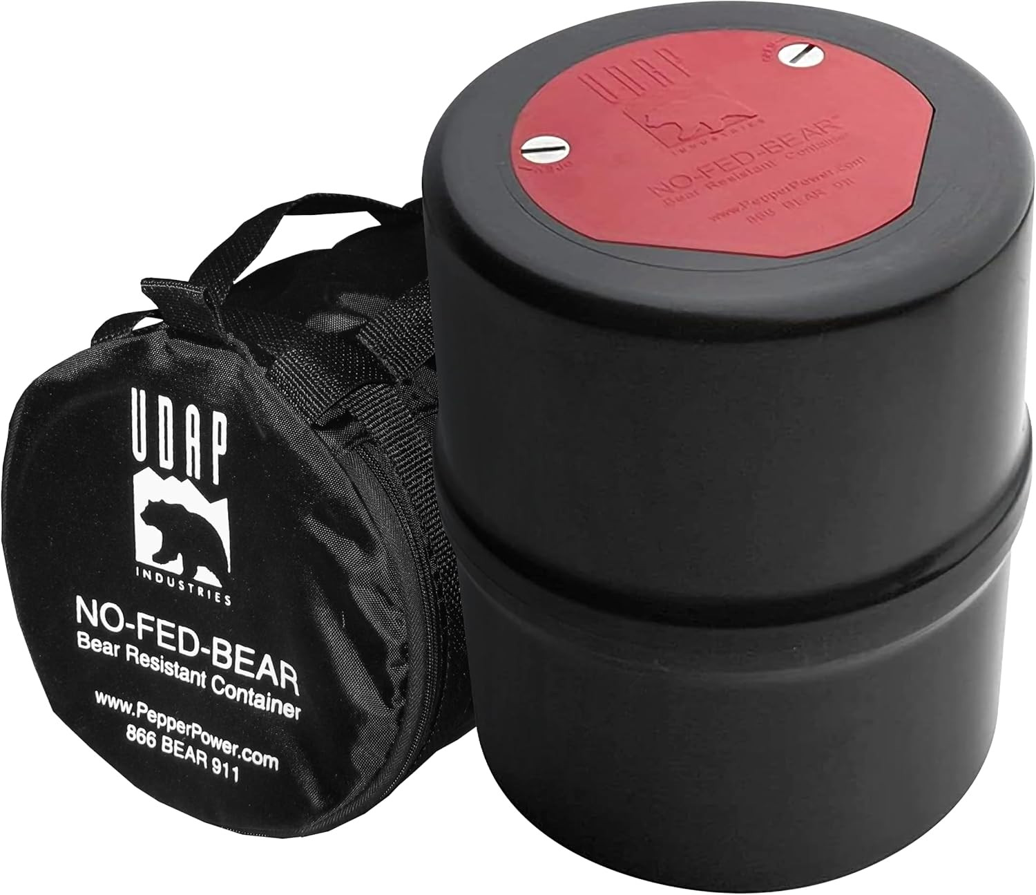 UDAP Bear Resistant Canister, Hiking Camping Backpacking Hunting Food Storage Co