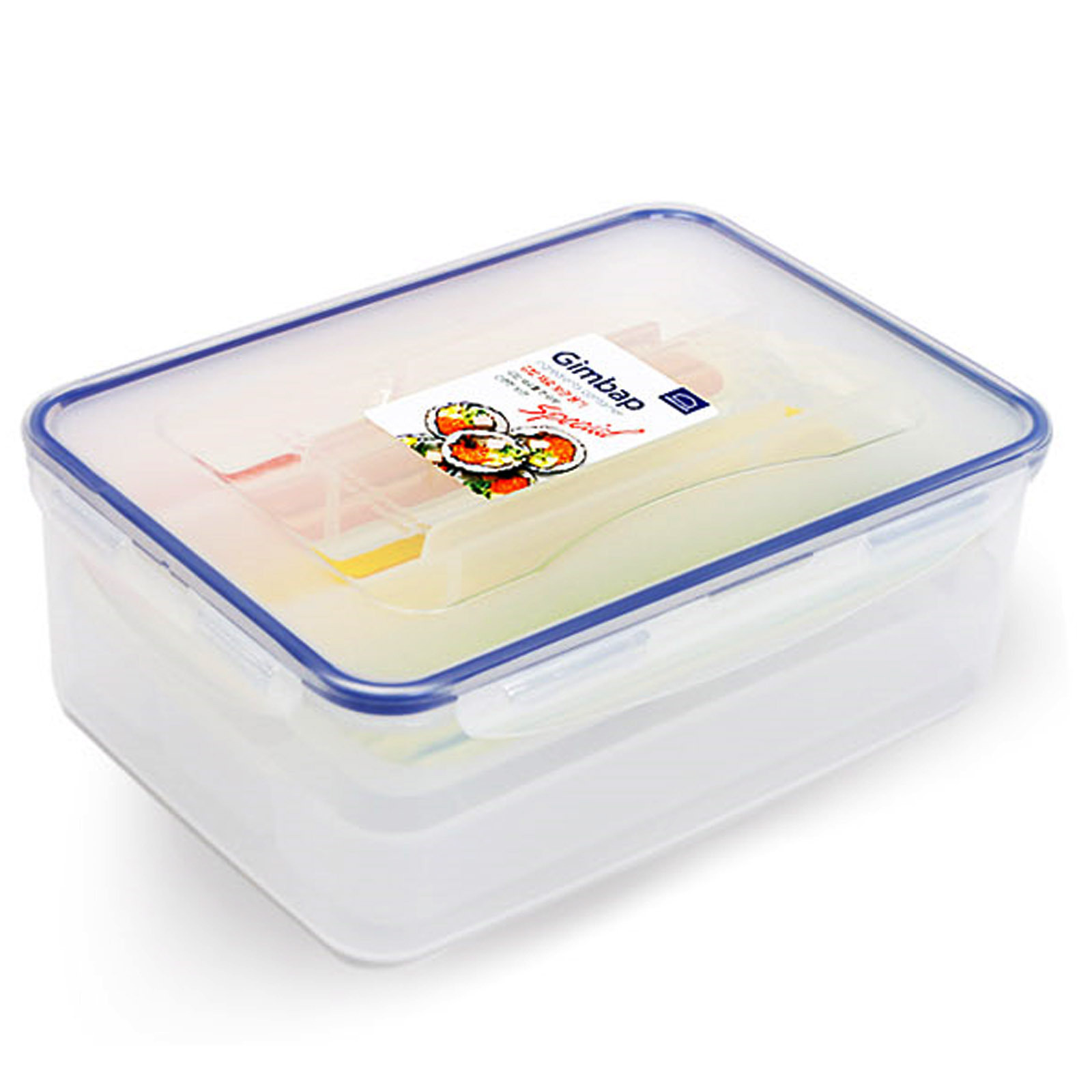 Lock and Lock Food Kimbab Ingredients Container Sausage Roll Sandwiches Bento