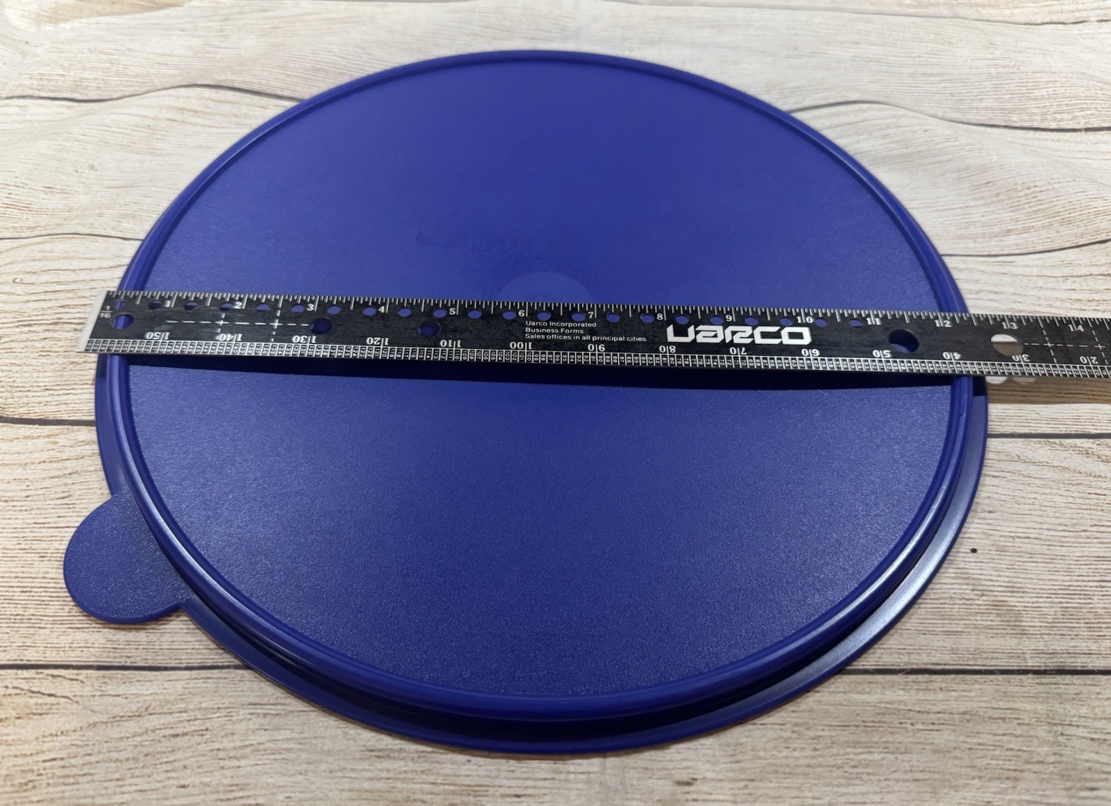 Tupperware Thatsa Bowl Replacement Lid ONLY Blue #2540 12 3/4″ NEW