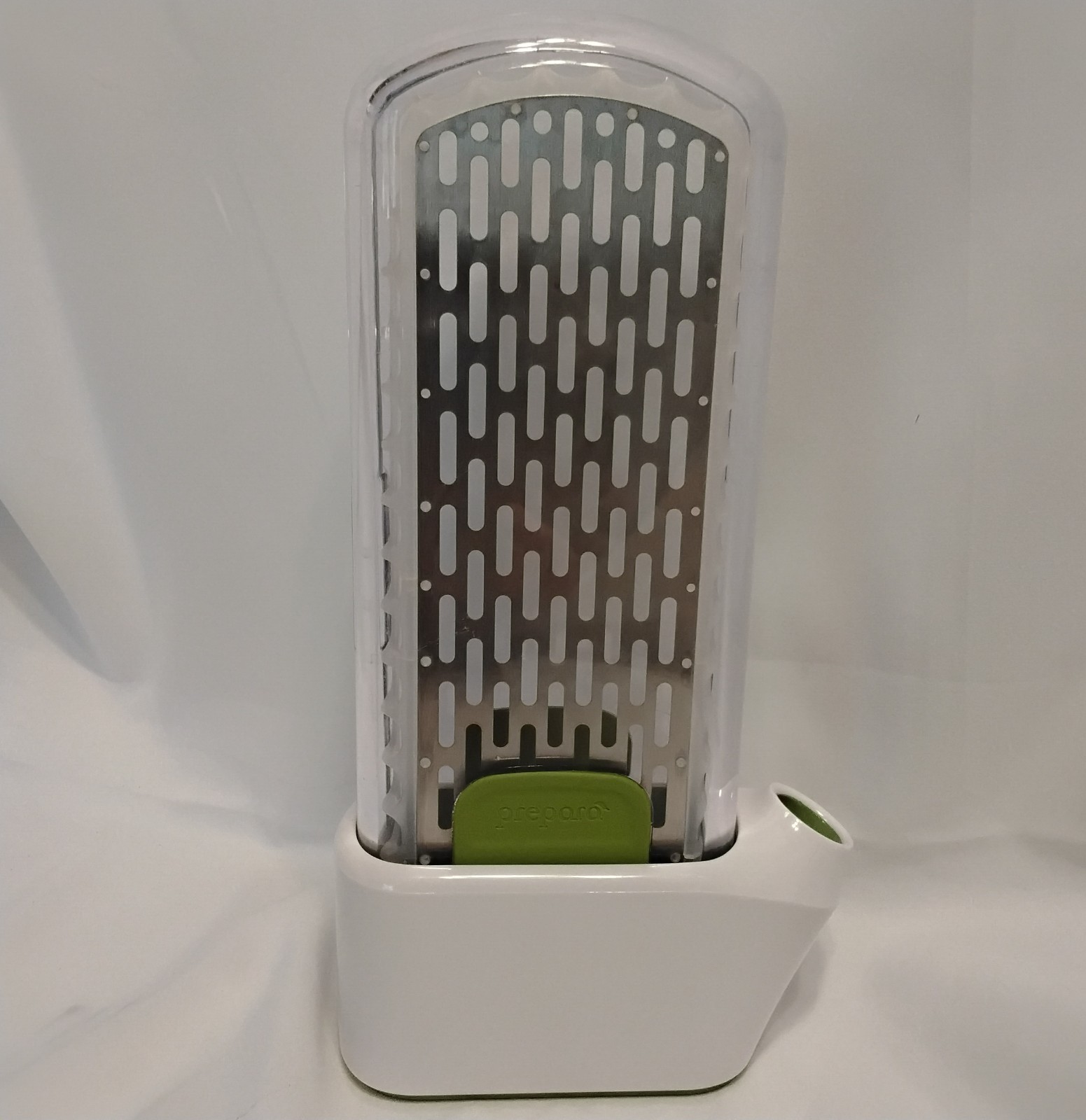 Prepara Herb Savor Herb Preserver Refrigerator Storage Container White Green