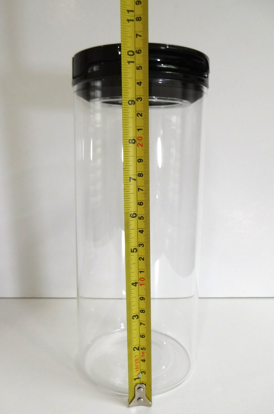 “GLASS” OXO GOOD GRIPS ~ size # ~ FLIPLOCK CANISTER storage jar container (#6)