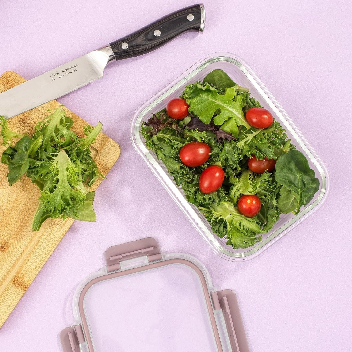 24 recipientes de vidrio para almacenar alimentos con tapas, recipientes de vidr