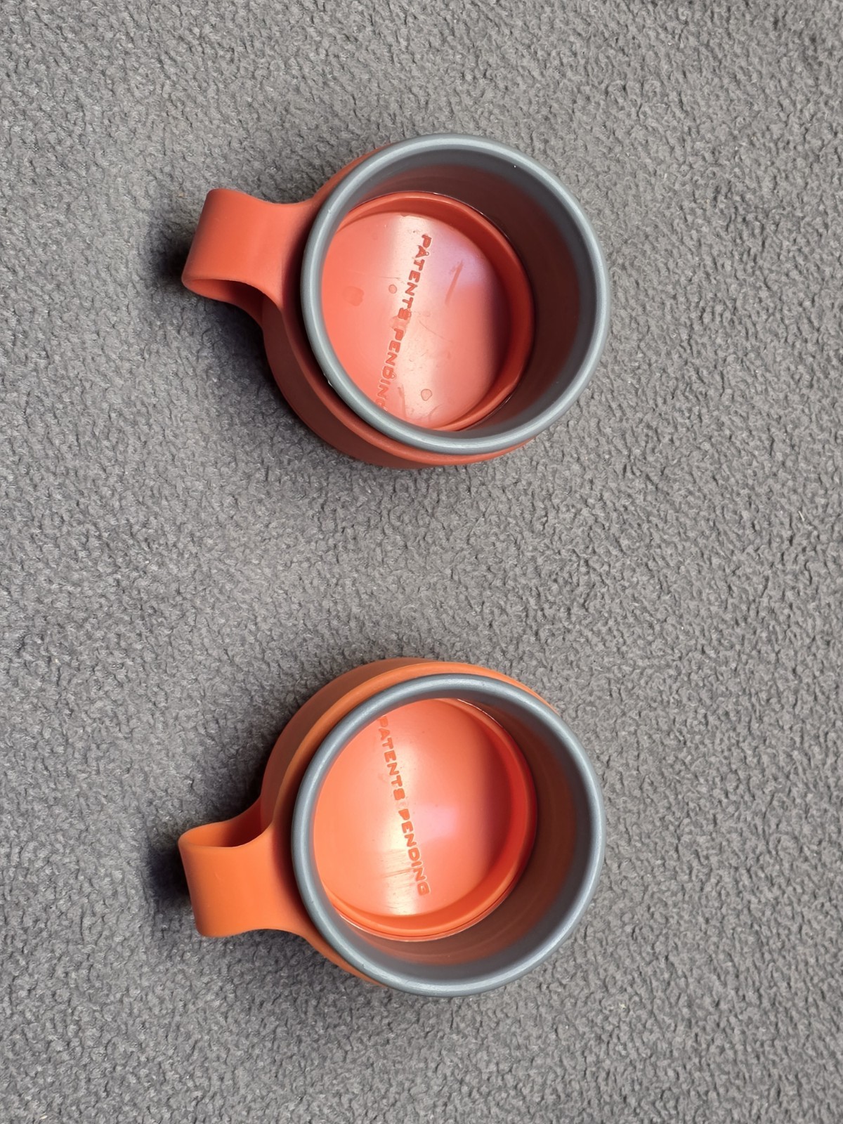 Two Copco Small Bag Caps Cover & Seal Your Bags For Easy & Fresh Storage, Orange