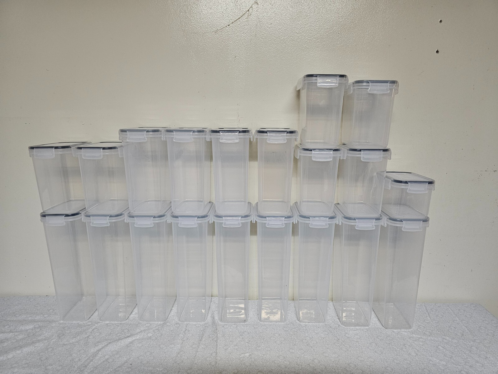 Airtight Food Storage Containers with Lids, Labels, and Pen, Wildone- 20 Pcs