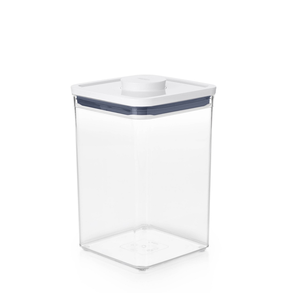POP 4.4qt Clear Square Airtight Storage, Dishwasher-Safe, Silicone Lid