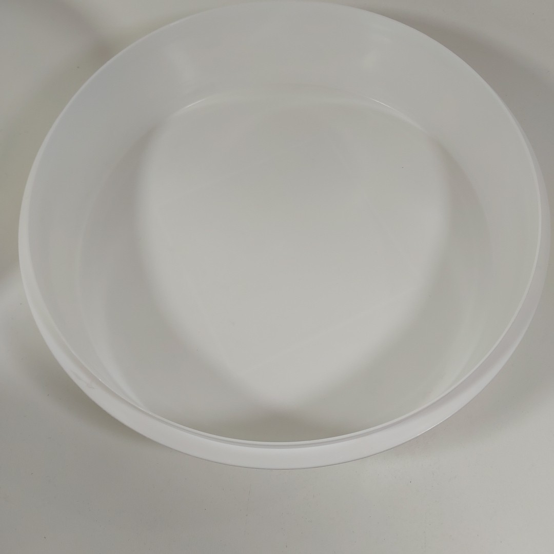 Mainstays Round 3 in 1 Cake and Pie Carrier with Deviled Eggs Insert (Silver)
