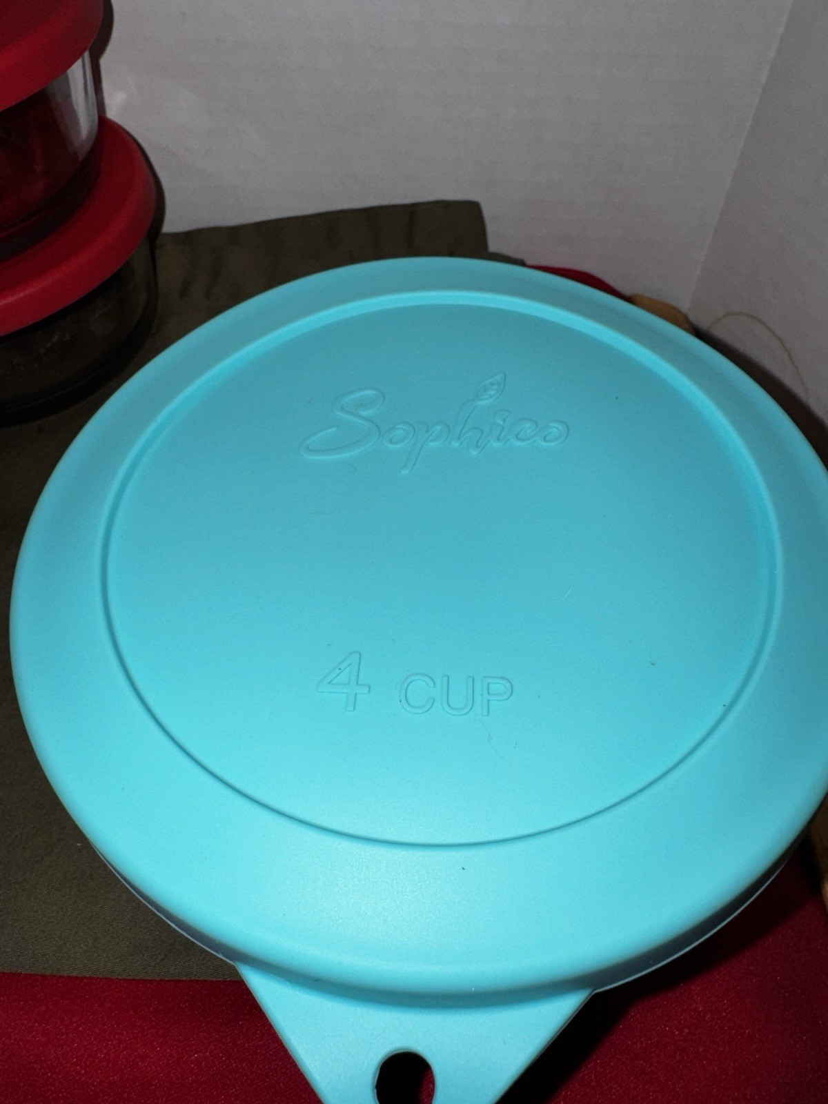 Anchor Hocking Glass Food Storage Bowls Set 4 New Silicone Lids 1-4 Cup