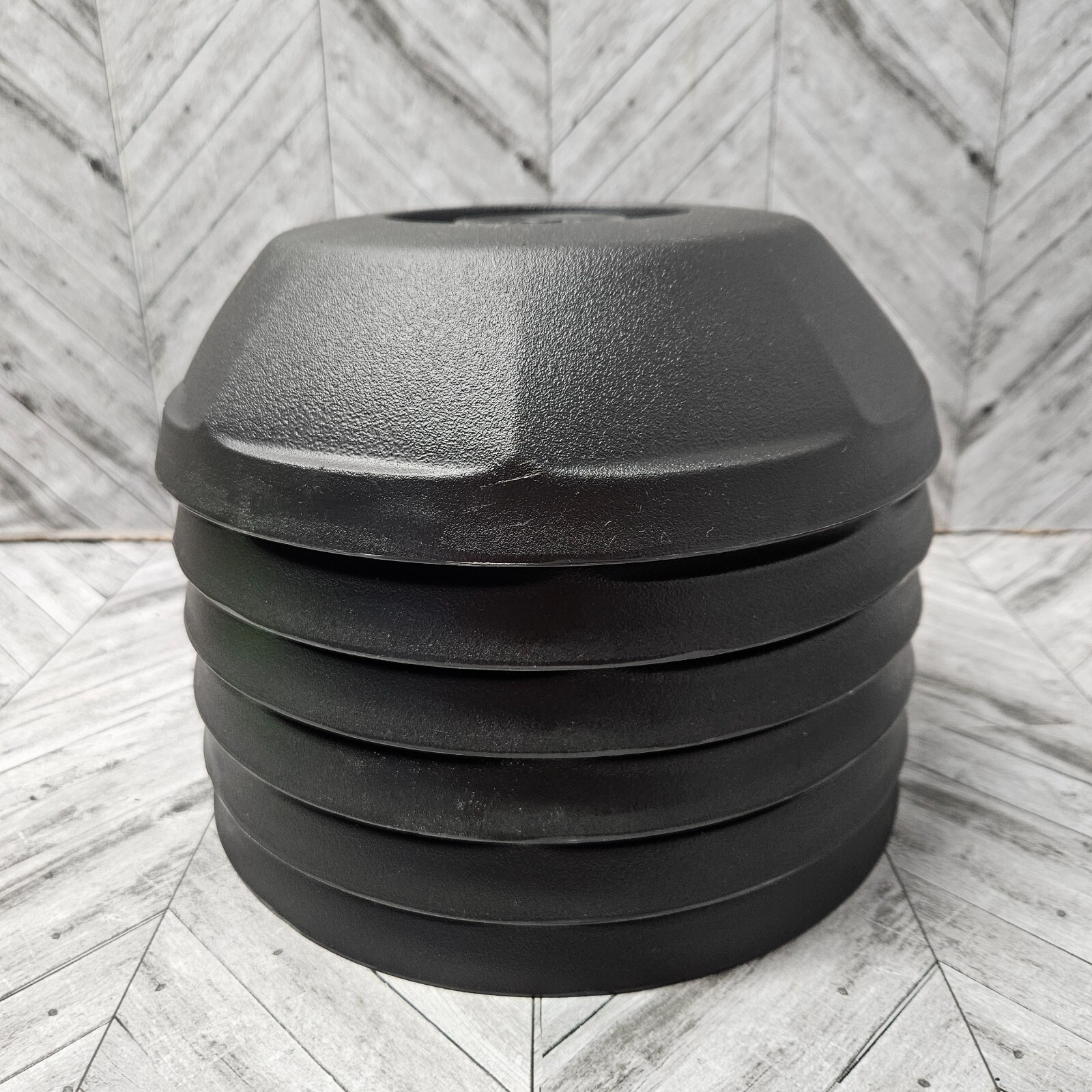 Heritage Collection Dinex Food Dome Lid Cover 4400 Black Set of 6 Vintage 1994