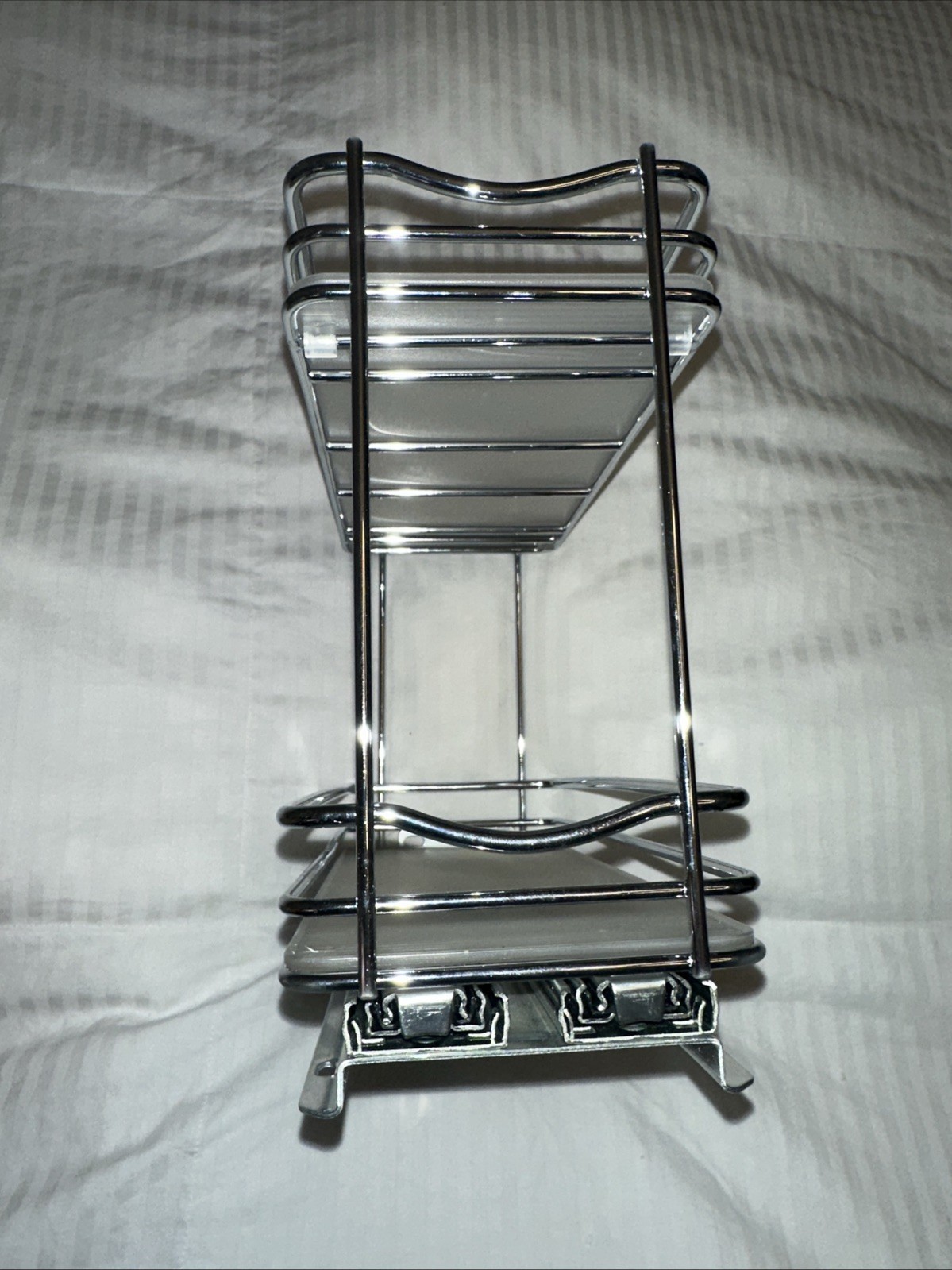 Lynk Professional Slide Out Double Spice Rack Upper Cabinet Organizer – 4″