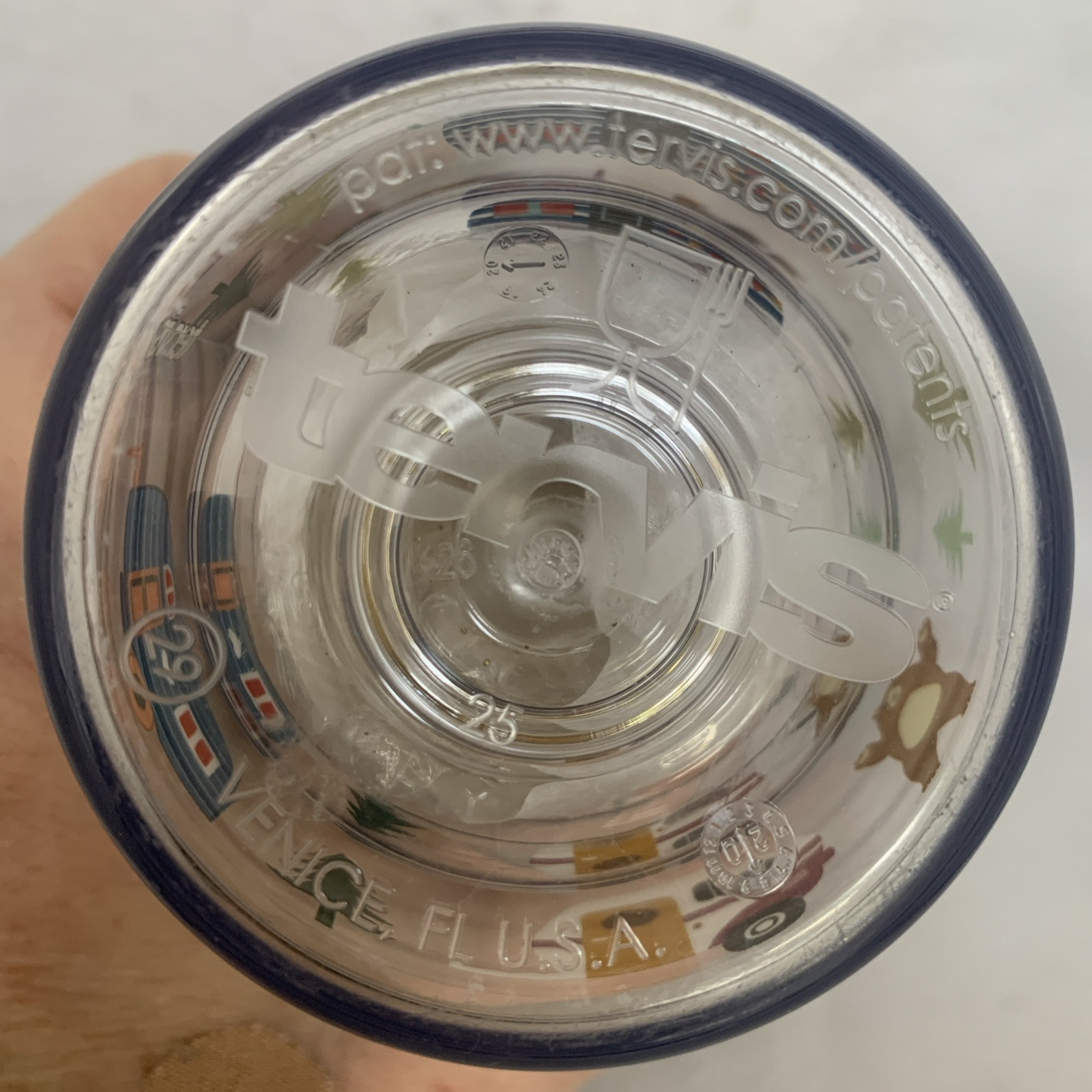 Tervis Trailer Bears Wrap 24 Oz. BPA Free Insulated Tumbler with Travel Lid EUC