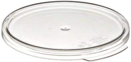 Cambro RFSCW2135 Camwear 2-Quart Clear Round Food Storage 2.112 quarts,