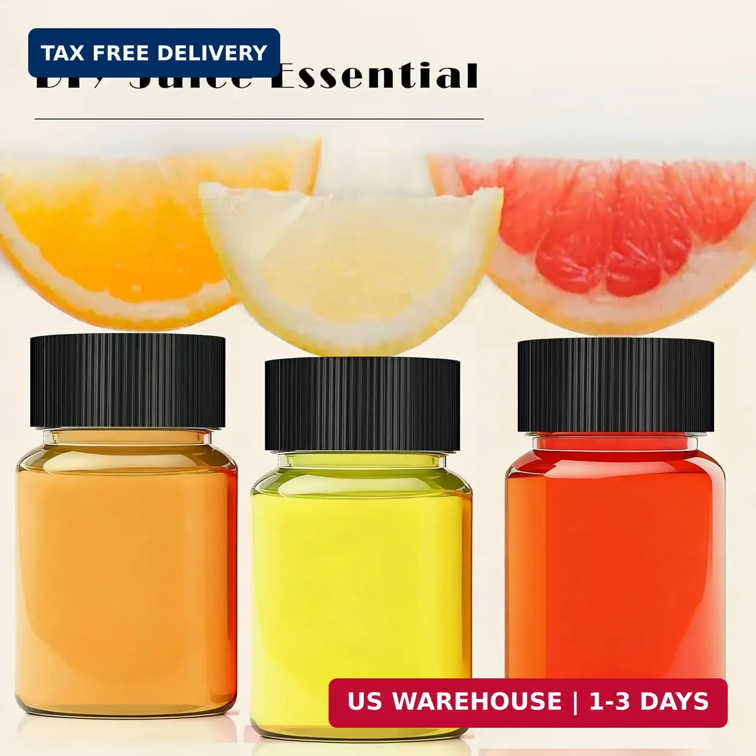 25 Pack 2 oz Plastic Shot Bottles with Cap, Empty Containers for Ginger, Juice,