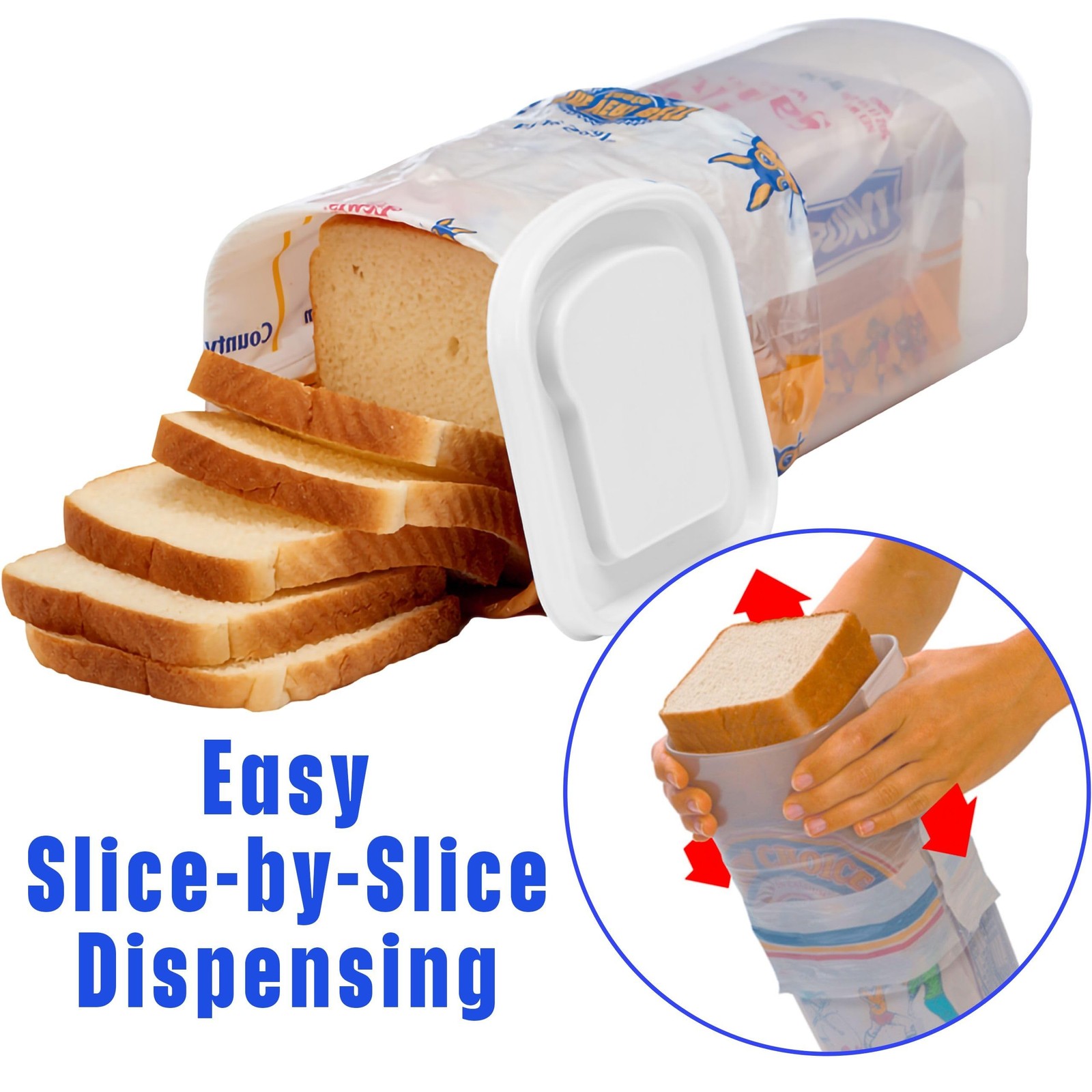 Buddeez Bread Buddy Bread Box – Keep Your Loaf Fresh – Storage Container Hold…