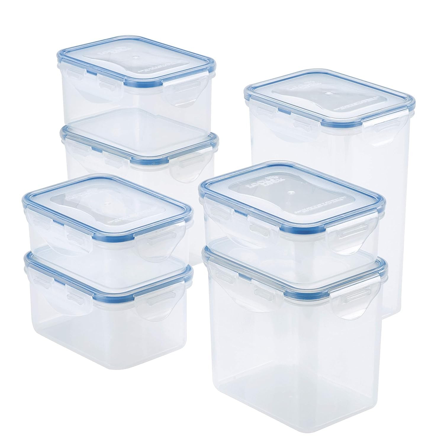 LOCK & LOCK Easy Essentials Food Storage lids/Airtight containers, BPA Free, …