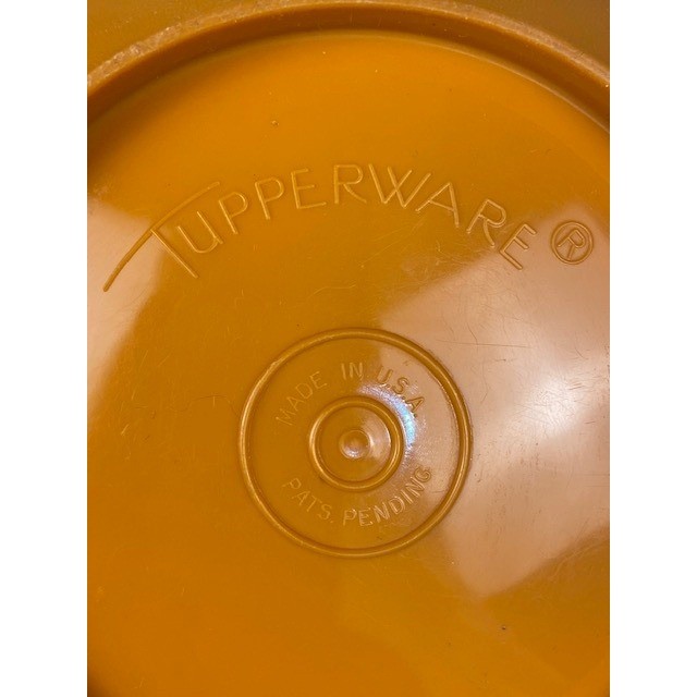 Orange Harvest Colors Tupperware Mixing Serving Bowls 4 Pc. Replacements No Lid