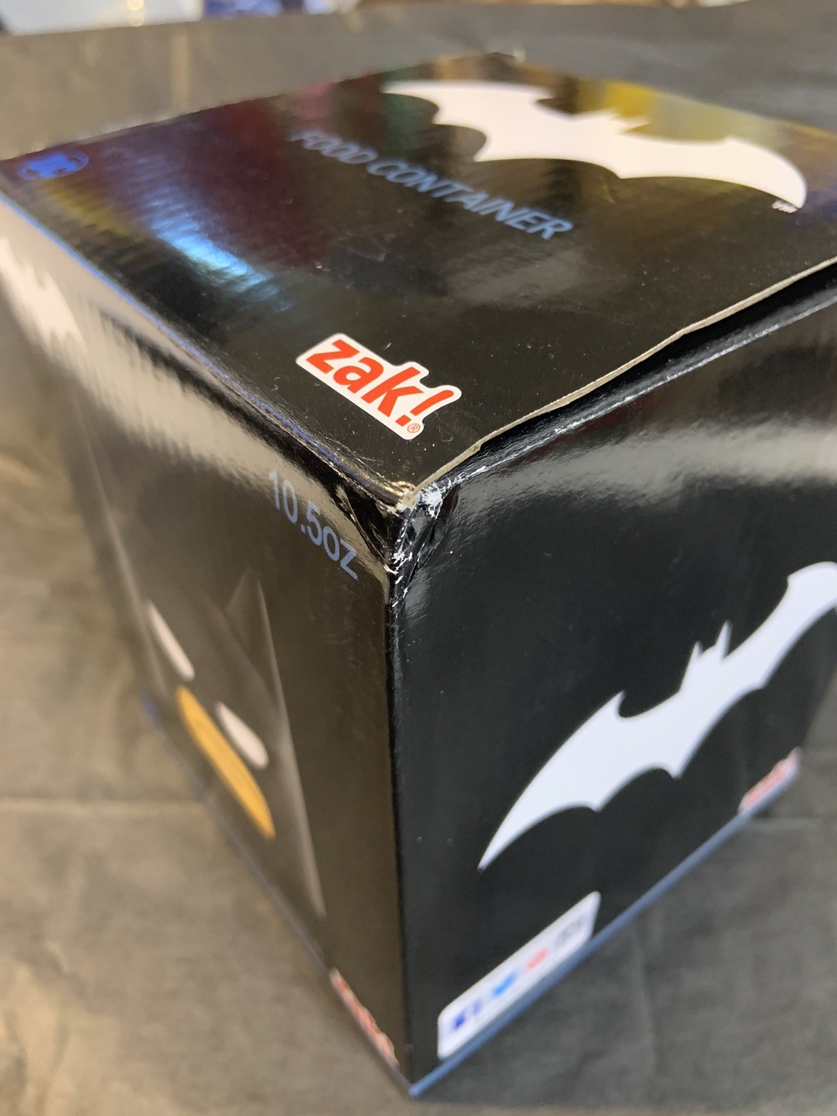 Loot Crate DC Comics Batman food container by Zak! 10.5 oz