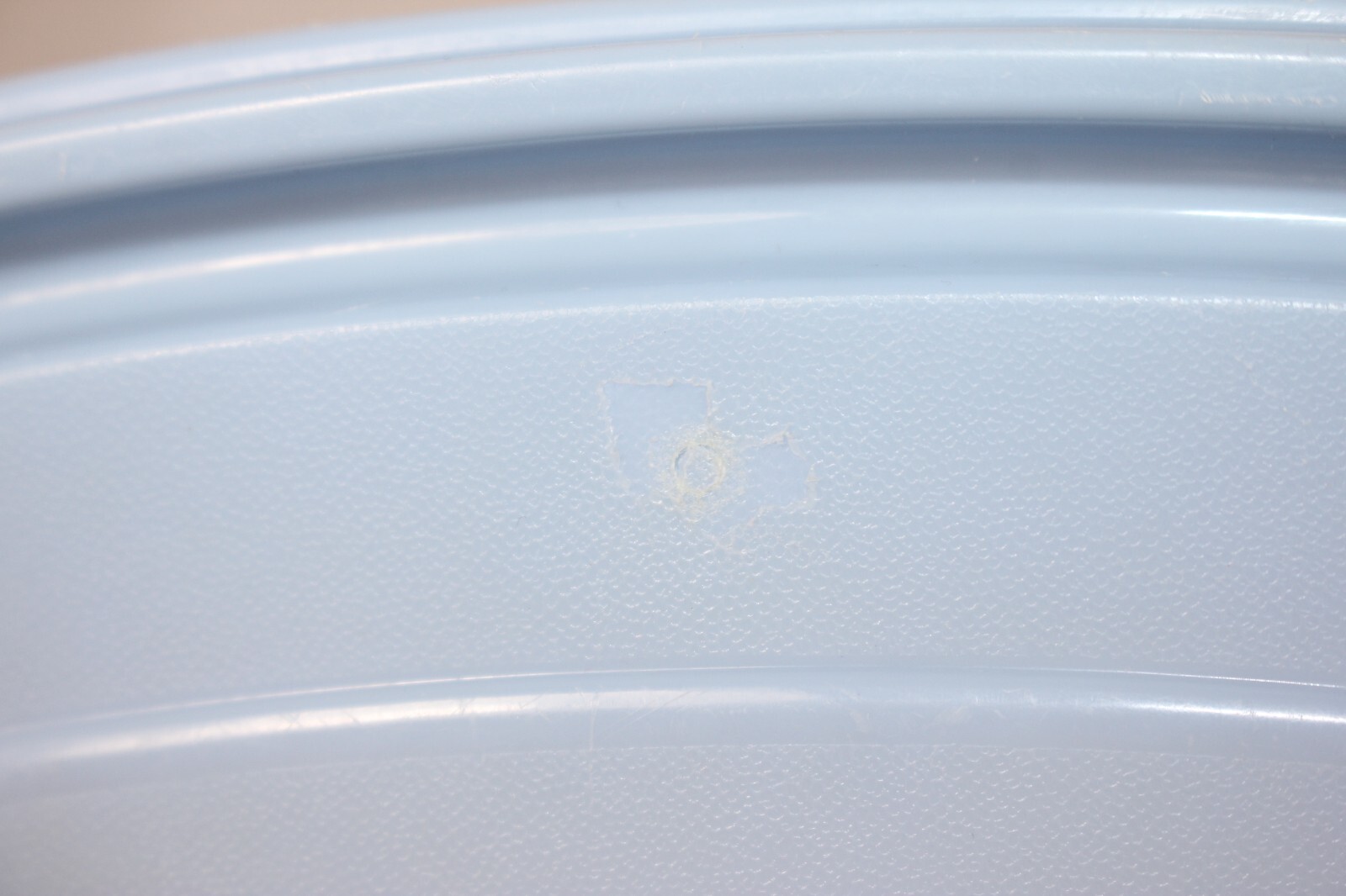 Rubbermaid 8.5″ Servin Saver Square #3 BLUE Replacement Snap Lid Seal 0013 GUC