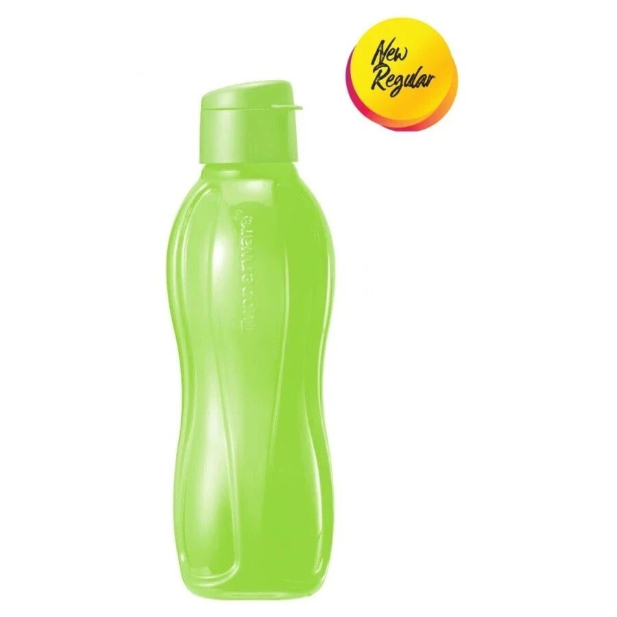 Tupperware Brand Water Bottle Flip H20 One The Go Eco Easy Drink Top 1Litter/