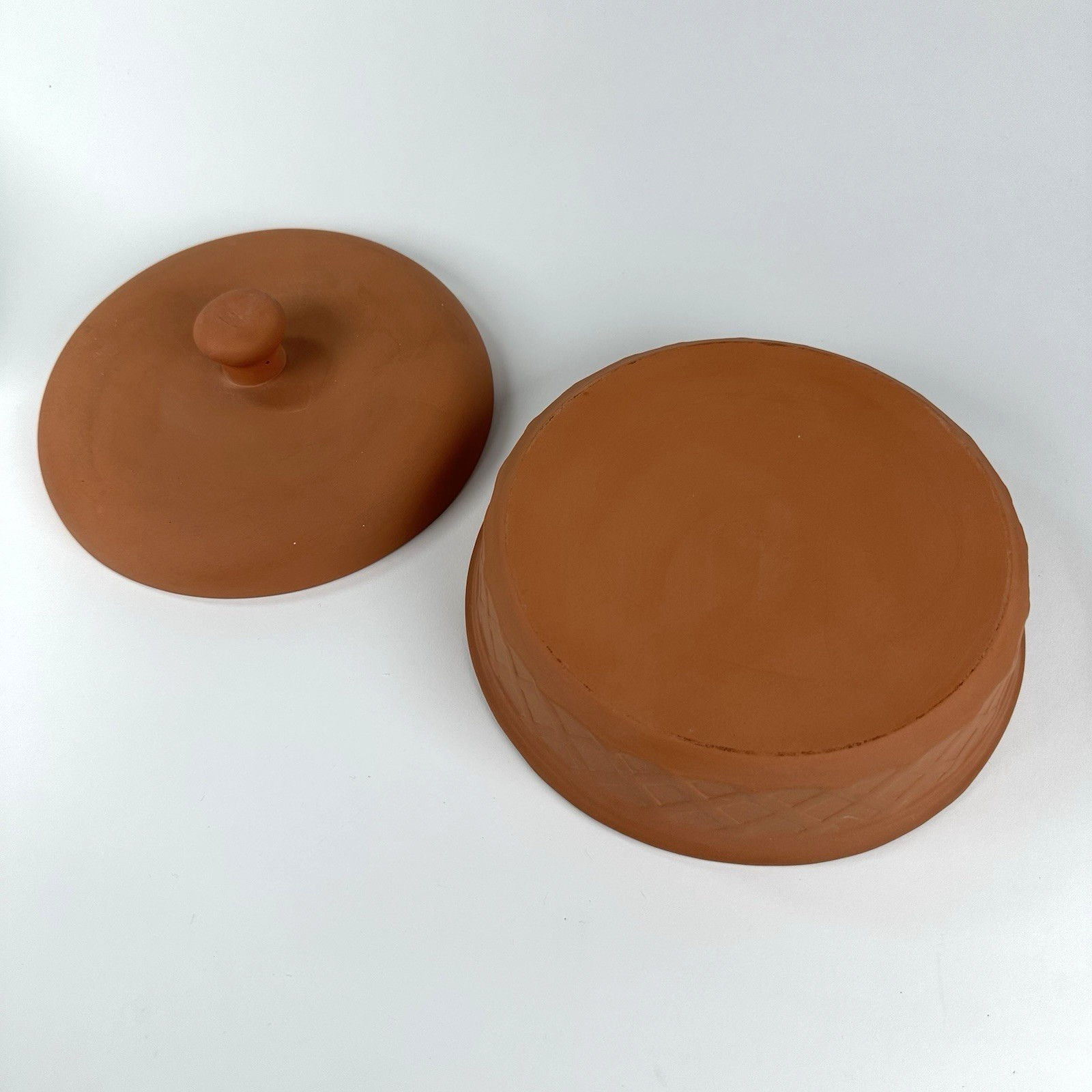 Fox Run Terra Cotta Tortilla Warmer Microwavable Glazed 6.5″ Interior Width 3943
