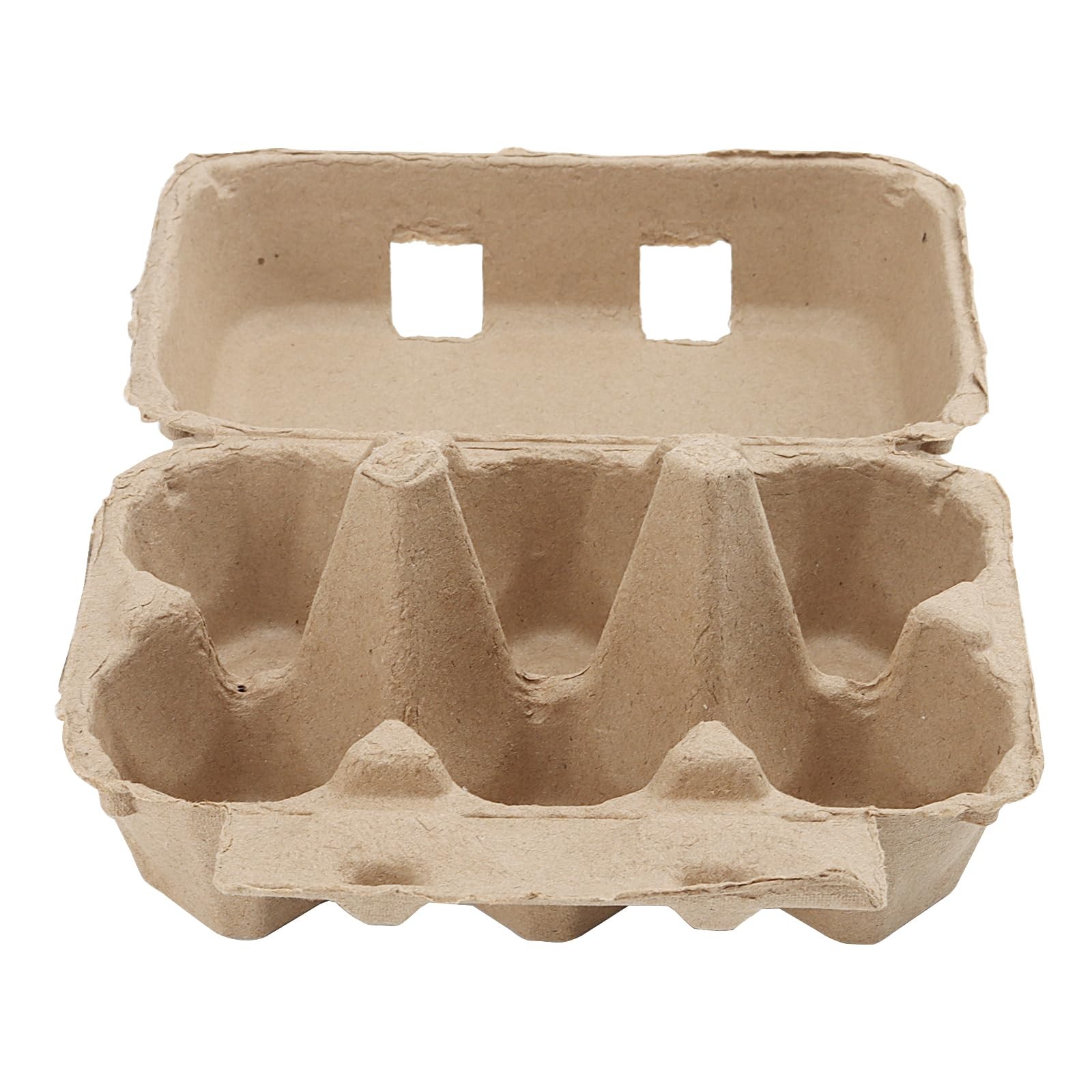 Half Dozen Paper Empty Egg Carton Storage 6 Small To Medium Eggs 30 PCS