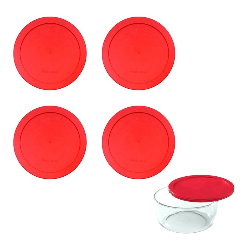 Universal Replacement Lids Pyrex Glass Bowls Leak Proof Dishwasher Safe New