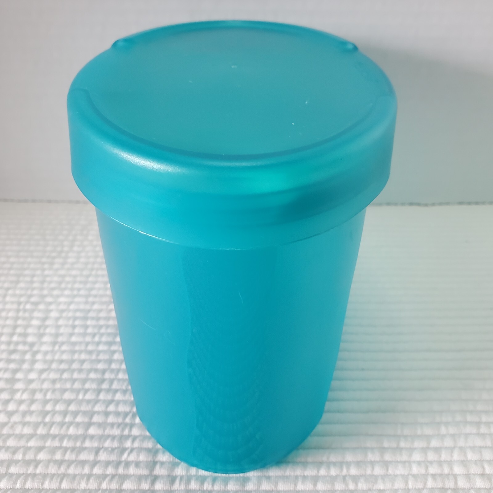 Tupperware Modular Mates Pouring Insert Container Lid Blue 7.5×4.5 1.2L 3766A-2