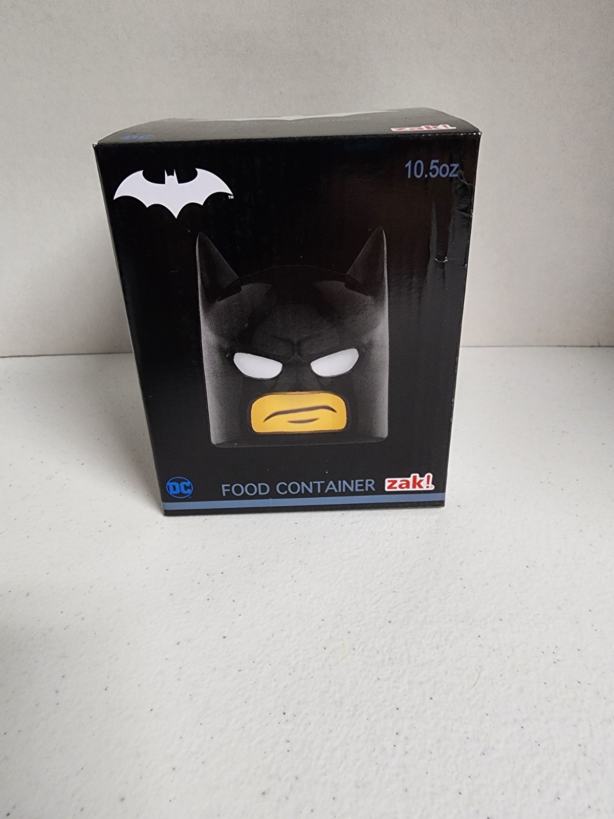 Loot Crate Exclusive Lego Batman Food Snack Container Zak! DC Comics 10.5 oz
