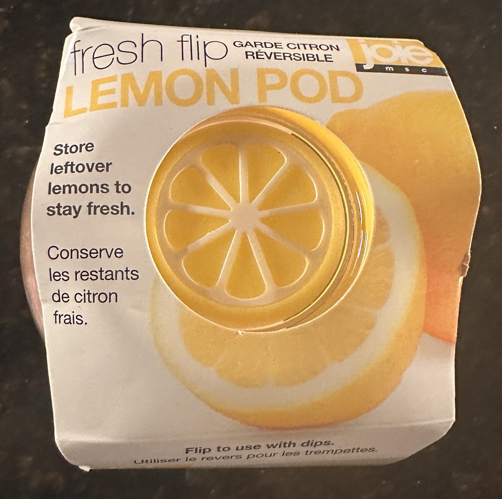 Joie Lemon Pod, Stay Fresh and Odor Free Storage