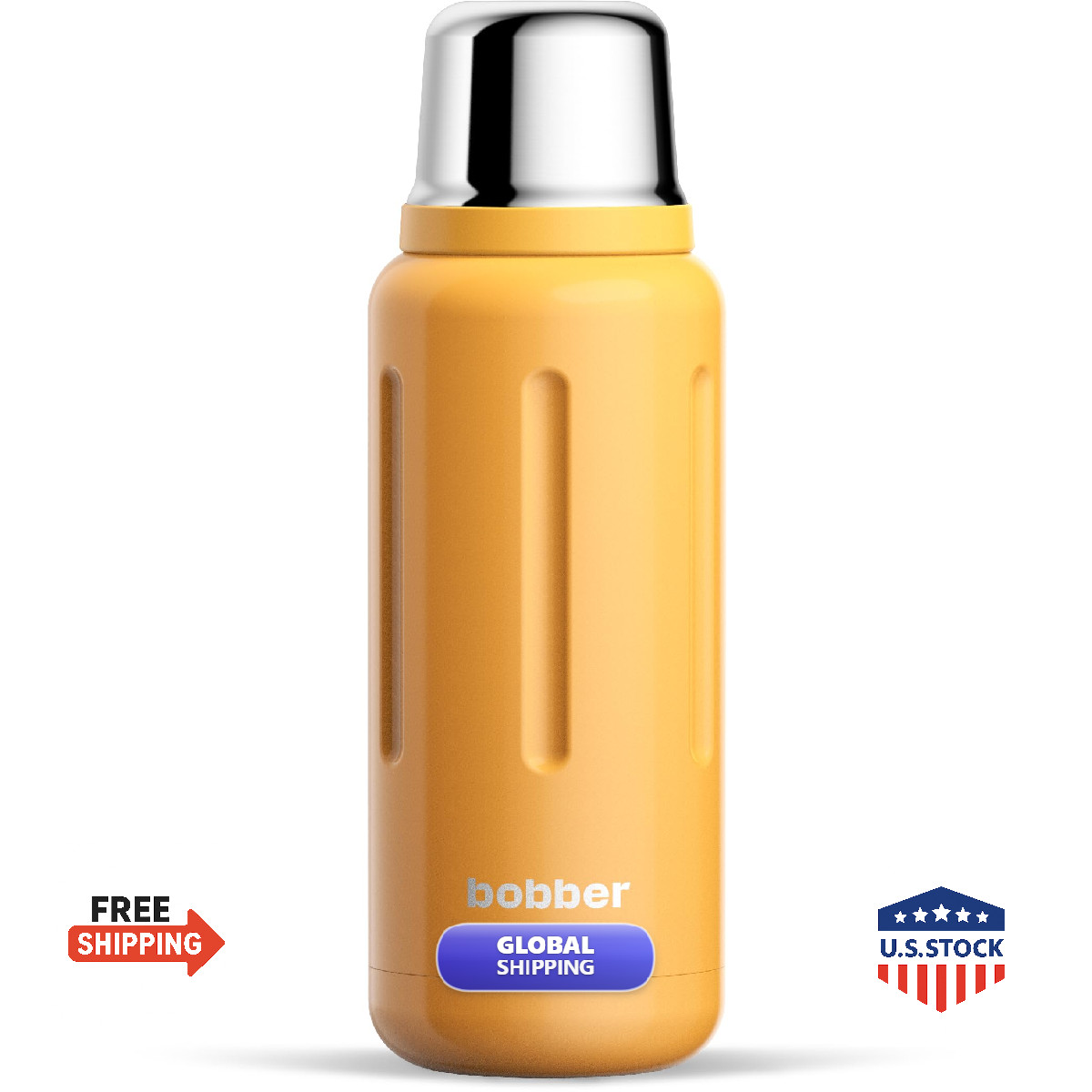 – 34 Oz Vacuum Insulated Stainless Steel Water Bottle Cup Lid – –
