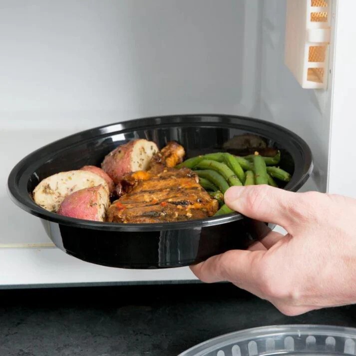 150 Set Meal Prep 32 oz Reusable Microwaveable Round Food Containers With Lids